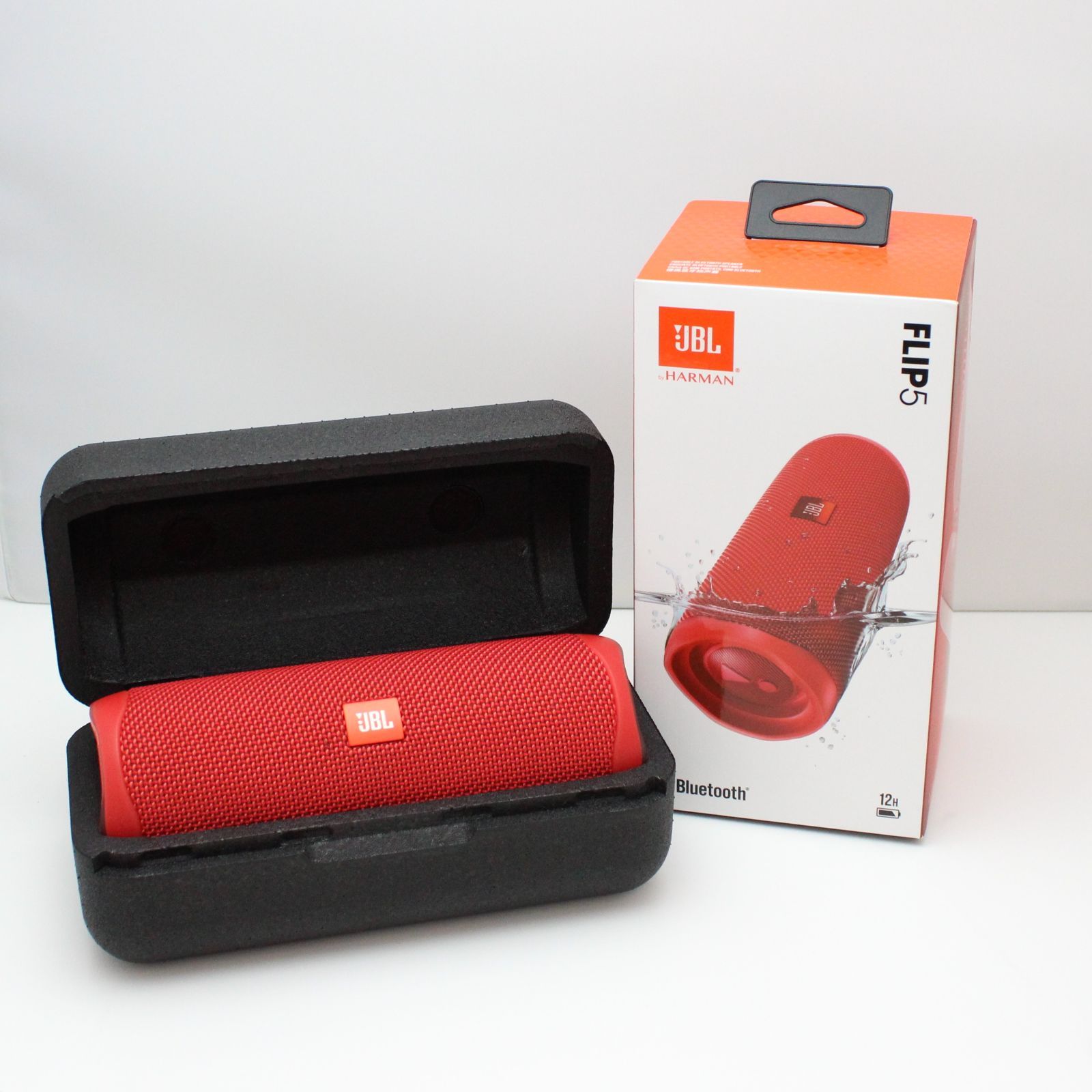 JBL／ジェービーエル ポータブルBluetoothスピーカー JBL FLIP5 レッド