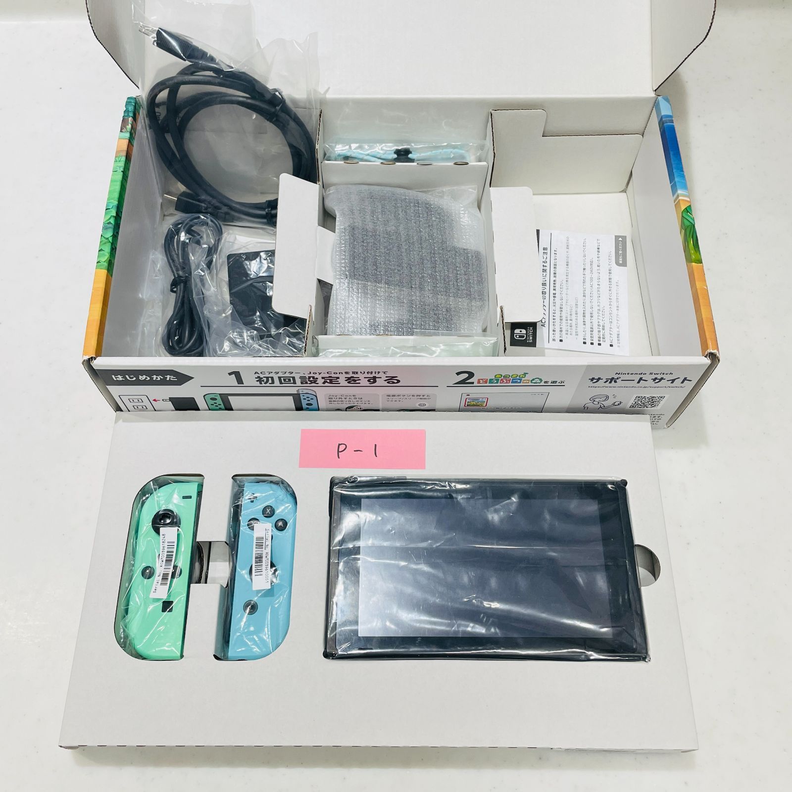 画面・背面スレあり】Nintendo Switch あつまれ どうぶつの森セット 箱