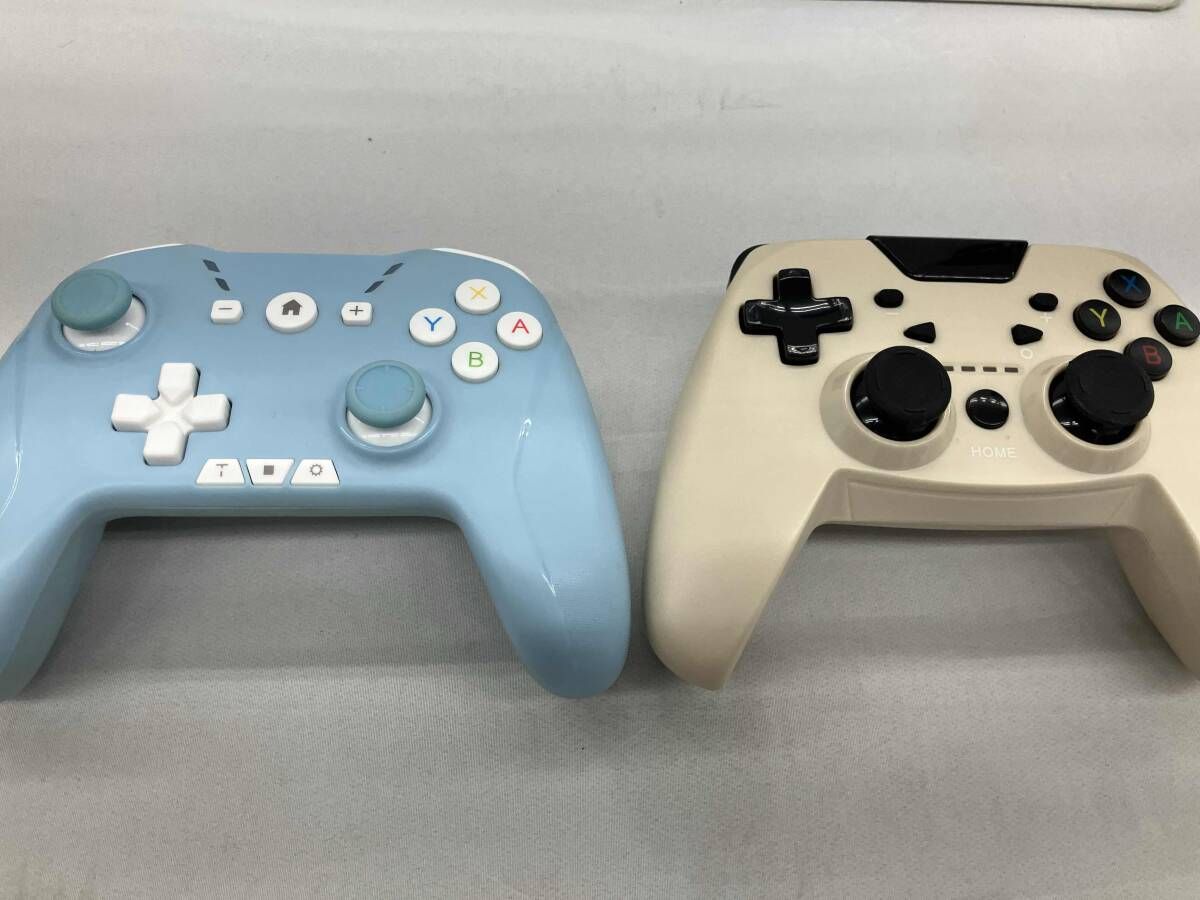 ジャンク ニンテンドースイッチ プロコン2台セット【非公式メーカー