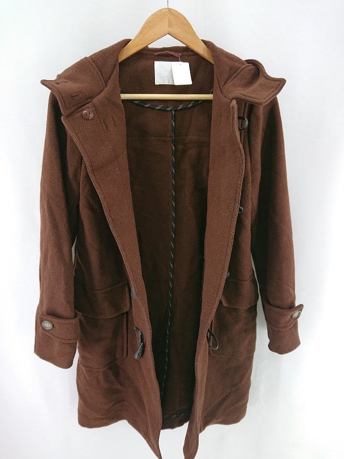 ◇ ⊇ ソコラ socolla 2124-77014 ダッフルコート ブラウン系