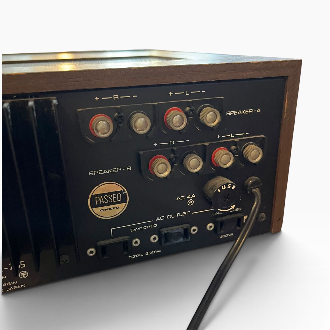 中古○ONKYO/オンキョー○プリメインアンプ Integra A-755 音響 簡易