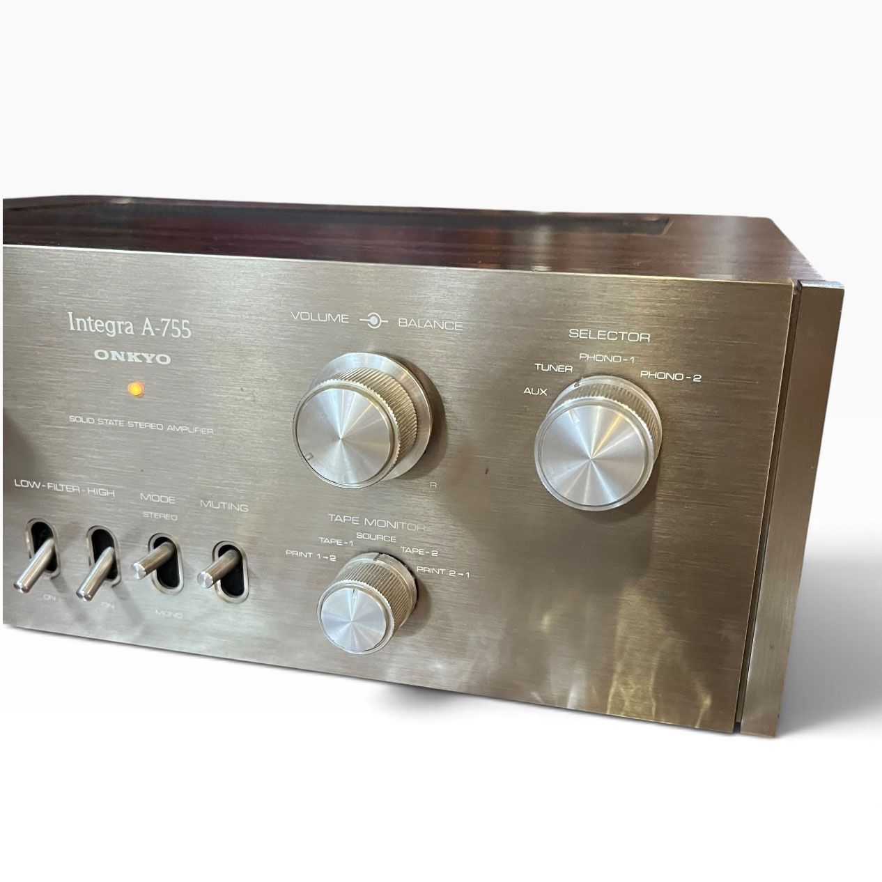中古○ONKYO/オンキョー○プリメインアンプ Integra A-755 音響 簡易