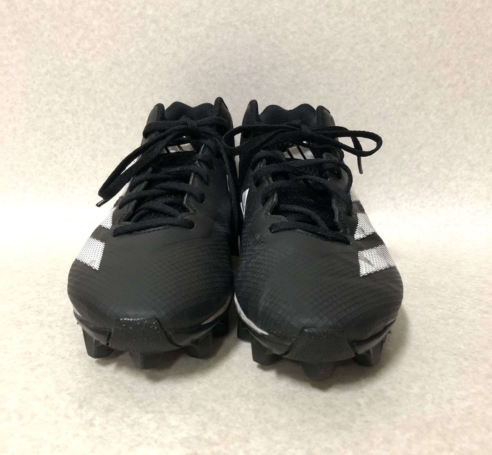 D1624 ADIZERO アメフトスパイク 26.5cm 黒 268421529 - メルカリ