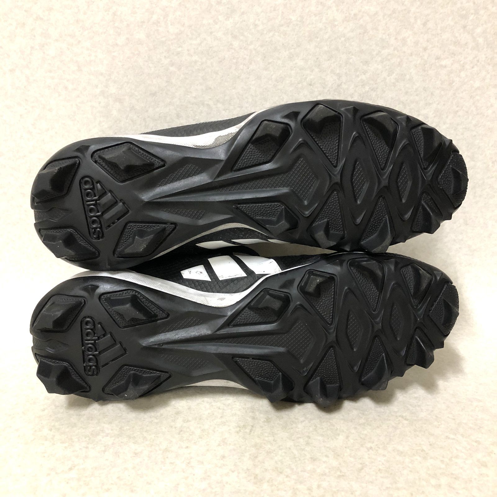 D1624 ADIZERO アメフトスパイク 26.5cm 黒 268421529 - メルカリ