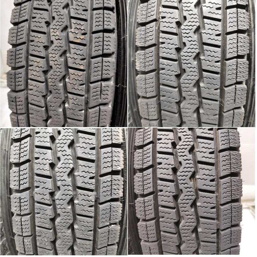 ◇本州・四国は送料無料◇ ＜スタッドレス & ホイール 4本＞ 145/80R12