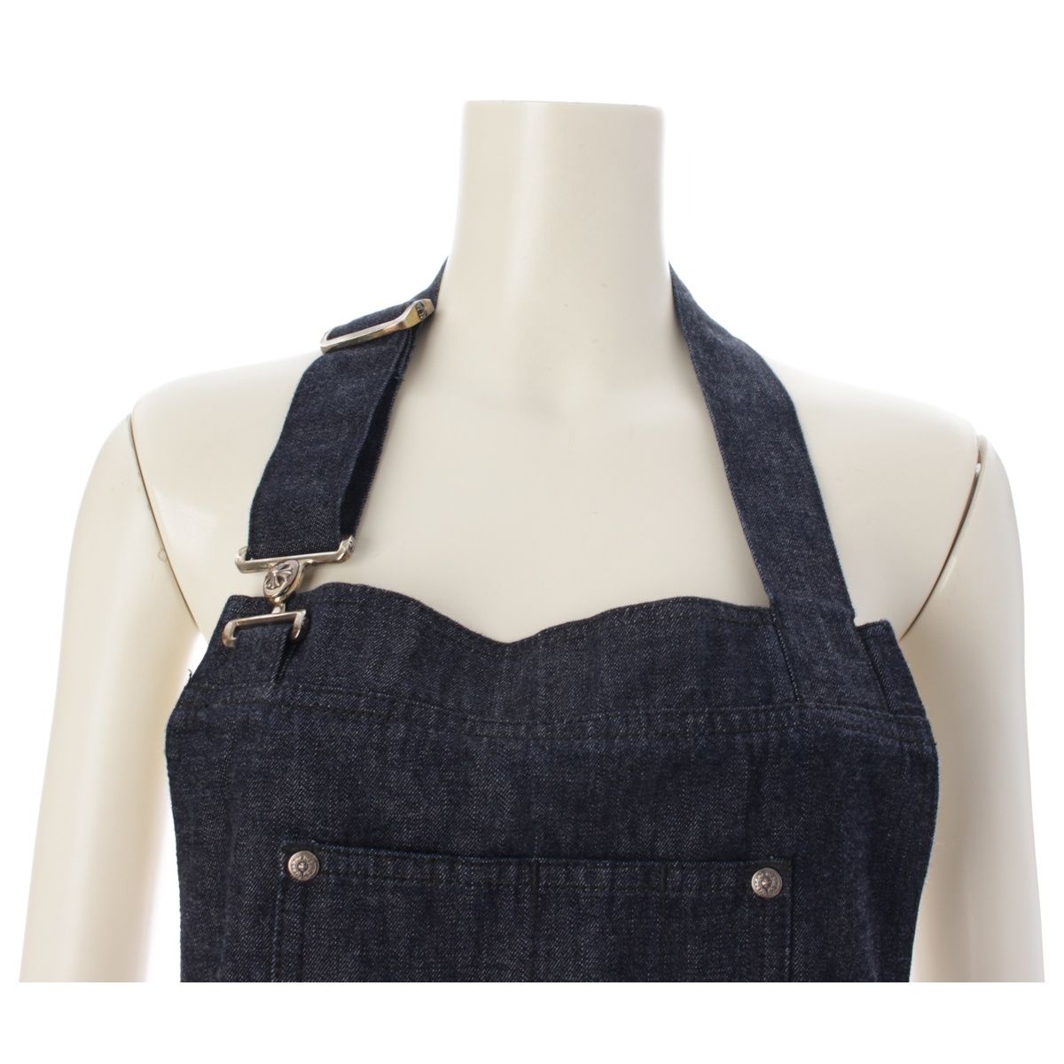 クロムハーツ CEMETERY CROSS APRON デニム セメタリークロスパッチ 8