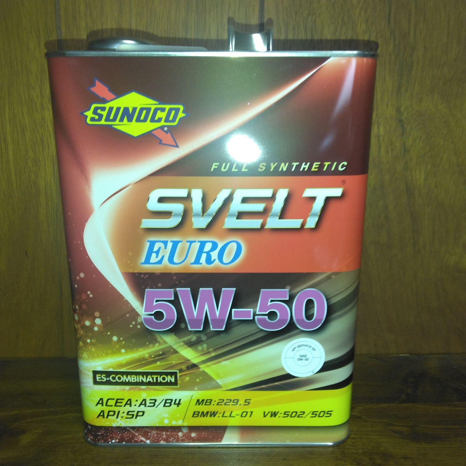 SUNOCO（スノコ）Svelt EURO（スヴェルトユーロ）シリーズ ENGINE OIL