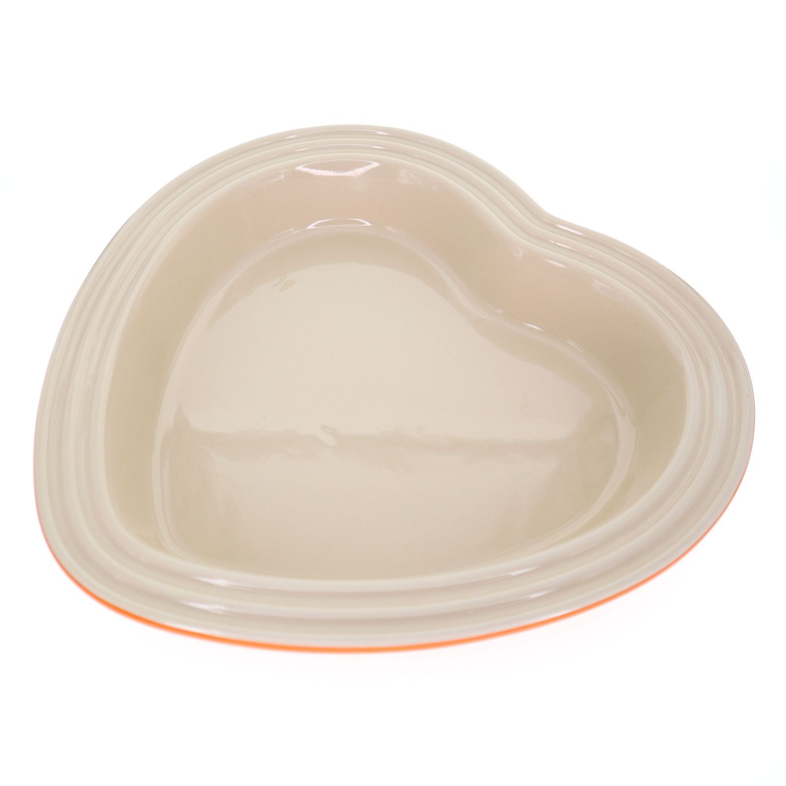 未使用・新品】LE CREUSET ル・クーゼ ハート型 グラタン皿 陶器