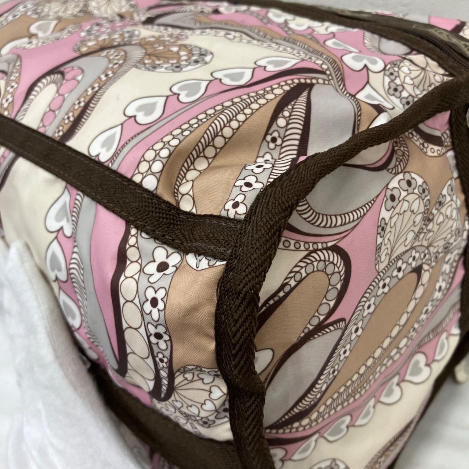 9238 LeSportsac レスポートサック ボストンバッグ 2way 旅行 大容量
