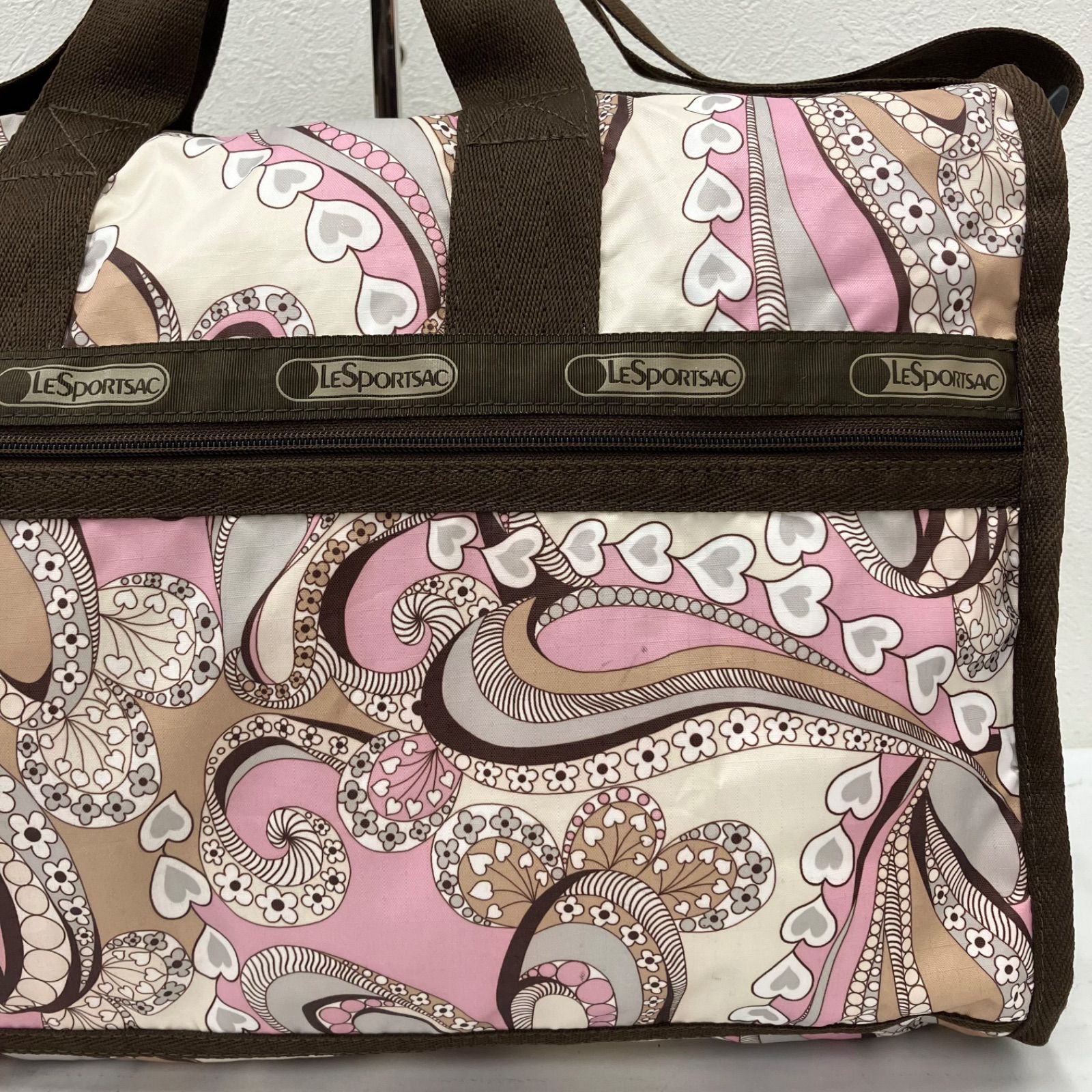 9238 LeSportsac レスポートサック ボストンバッグ 2way 旅行 大容量