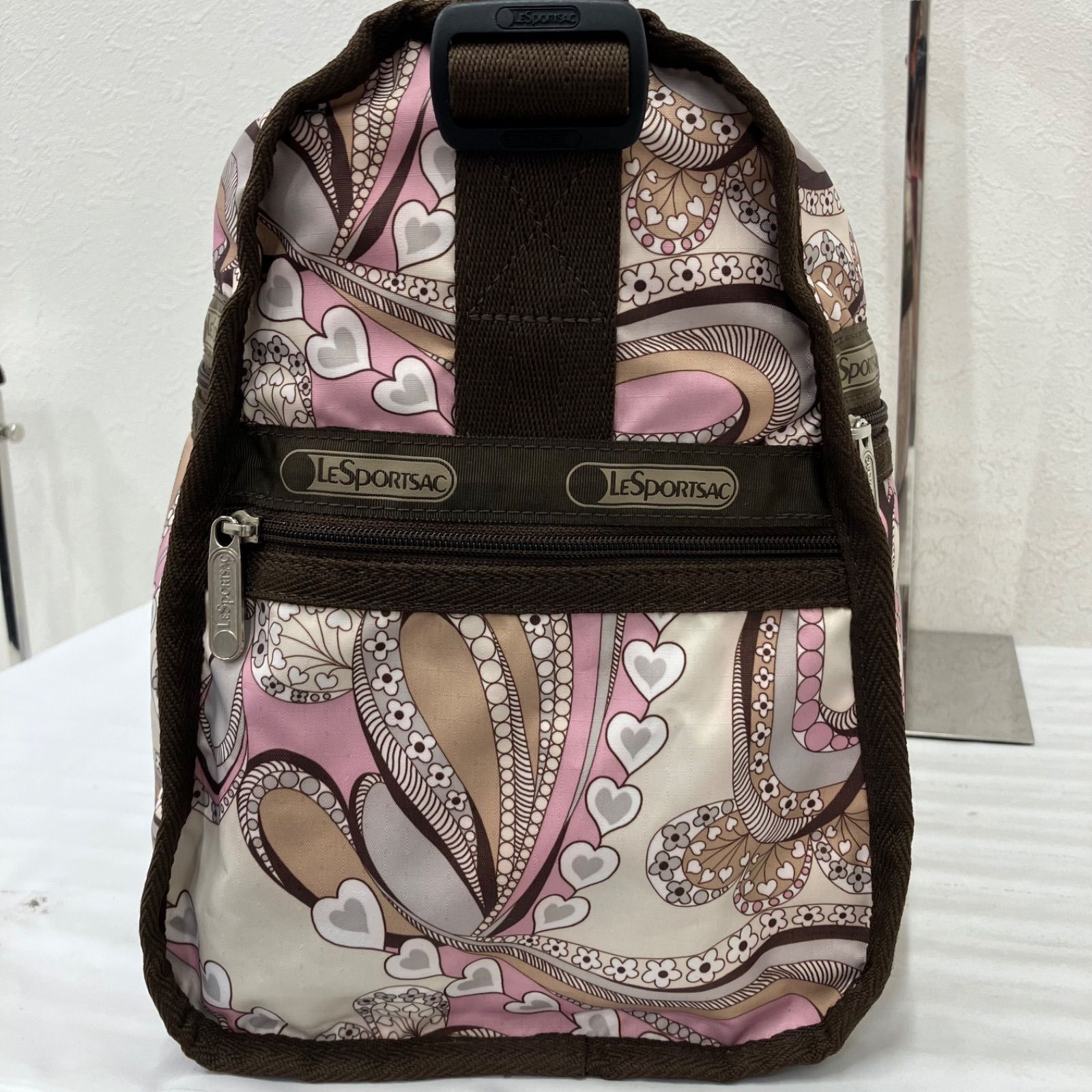 9238 LeSportsac レスポートサック ボストンバッグ 2way 旅行 大容量