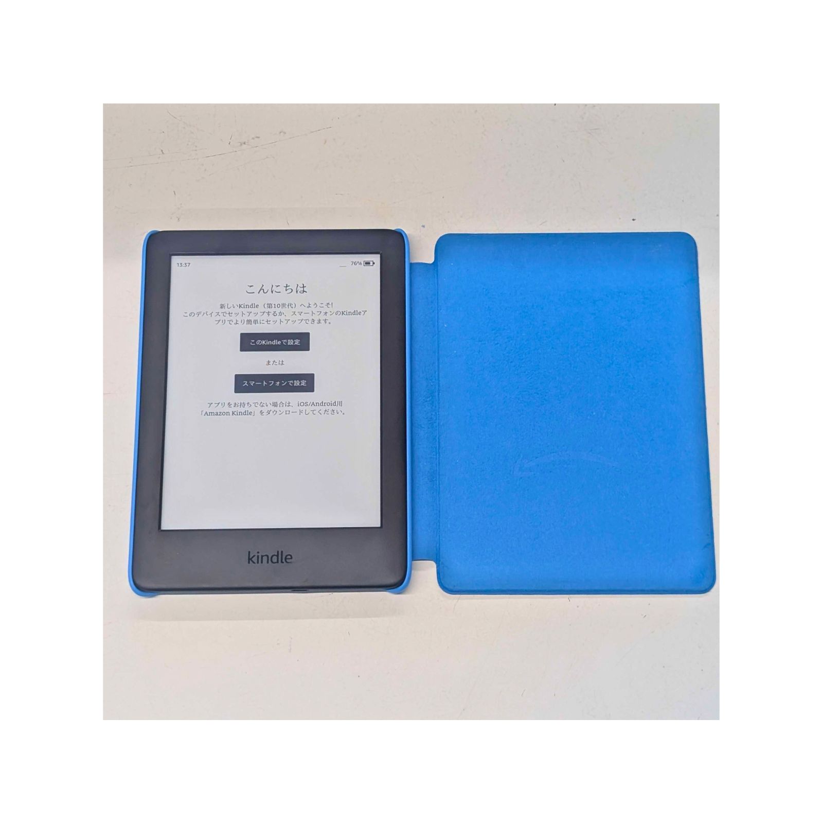 Amazon Kindle 第10世代 PQ94WIF 8GB 通電起動初期化済 ケース付