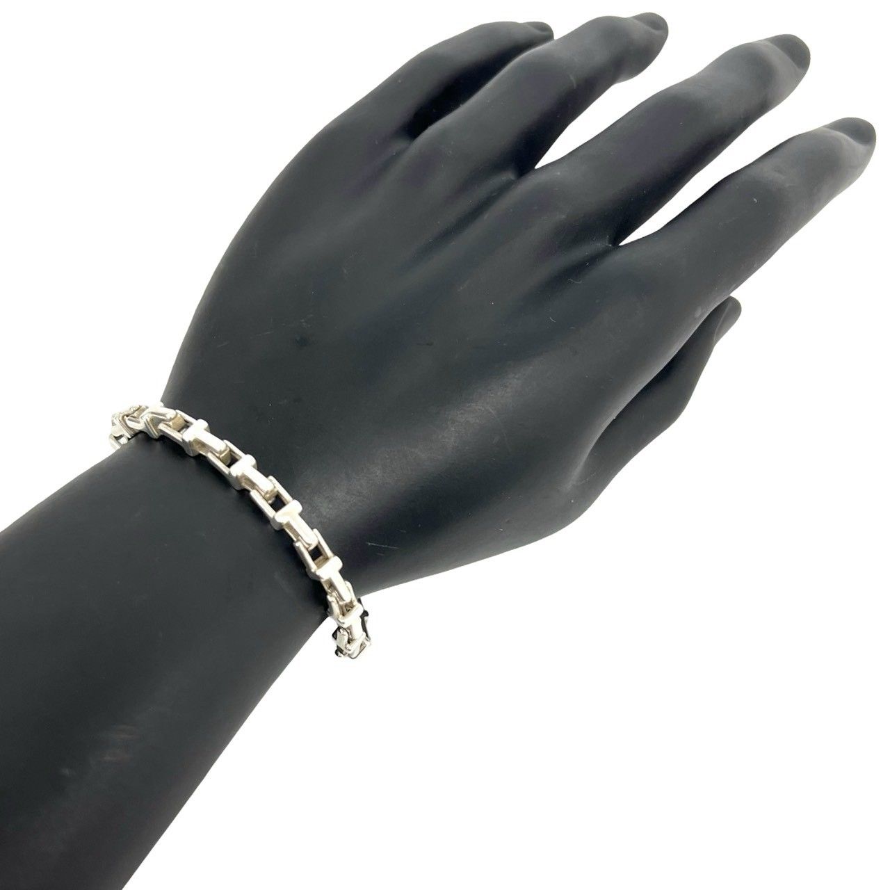 極 美品 TIFFANY&Co. ティファニー Tナロー ブレスレット 18リンク