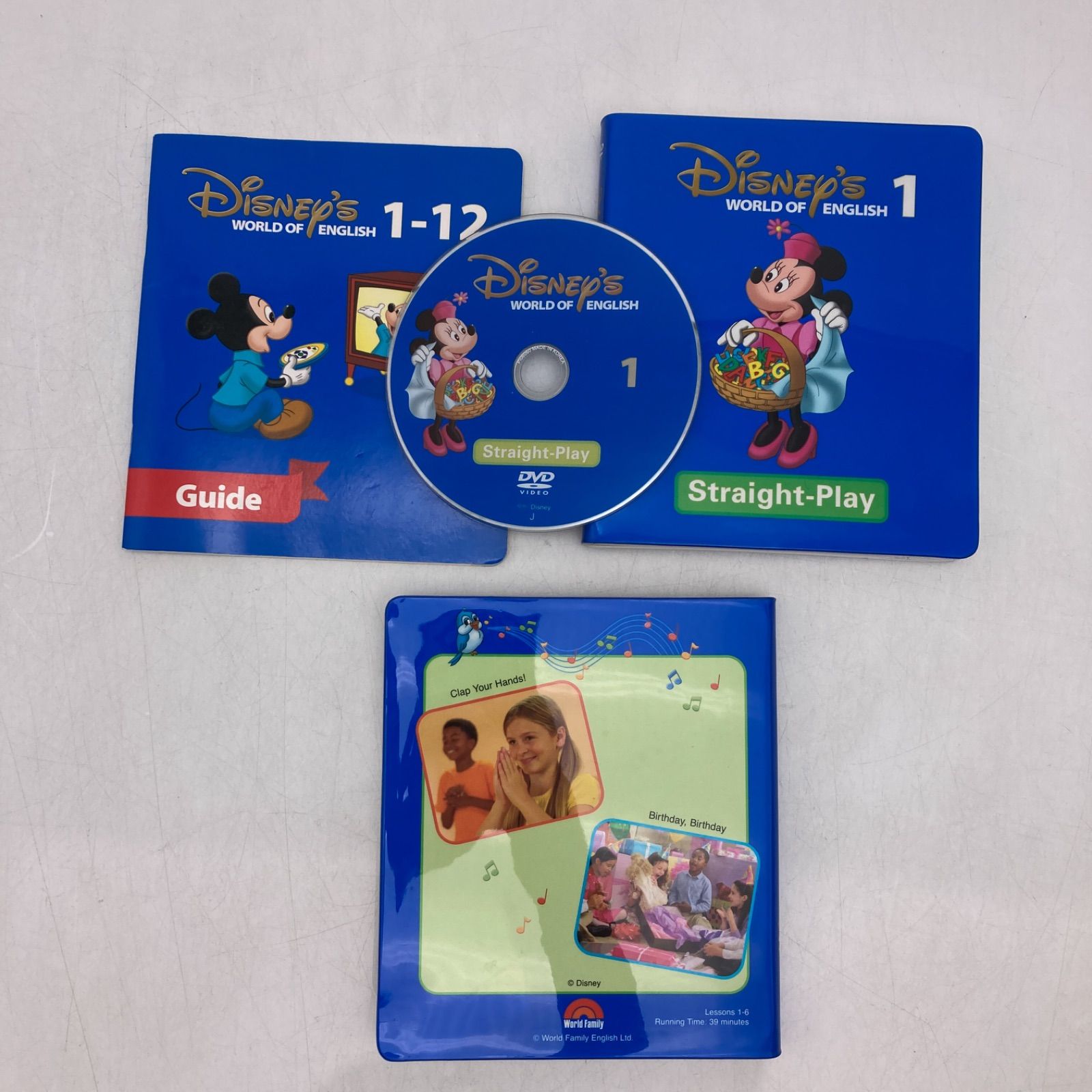 ストレートプレイ DVD 新子役 字幕付 ディズニー英語システム 901705