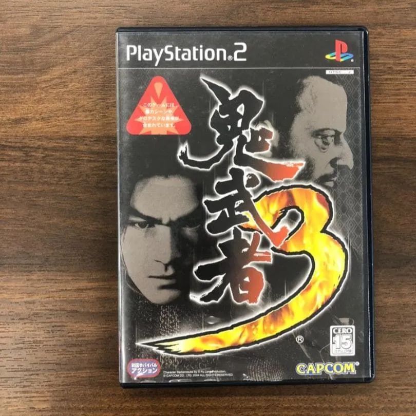 PS2】鬼武者3・ファンタビジョン・決戦（箱傷、凹み）・無双OROCHI