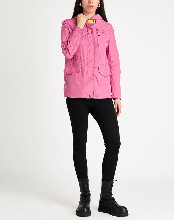 PJS パラジャンパーズ　レディース　コート　ローズピンク パラジャンパーズ レディース アウター ジャケット・ブルゾン