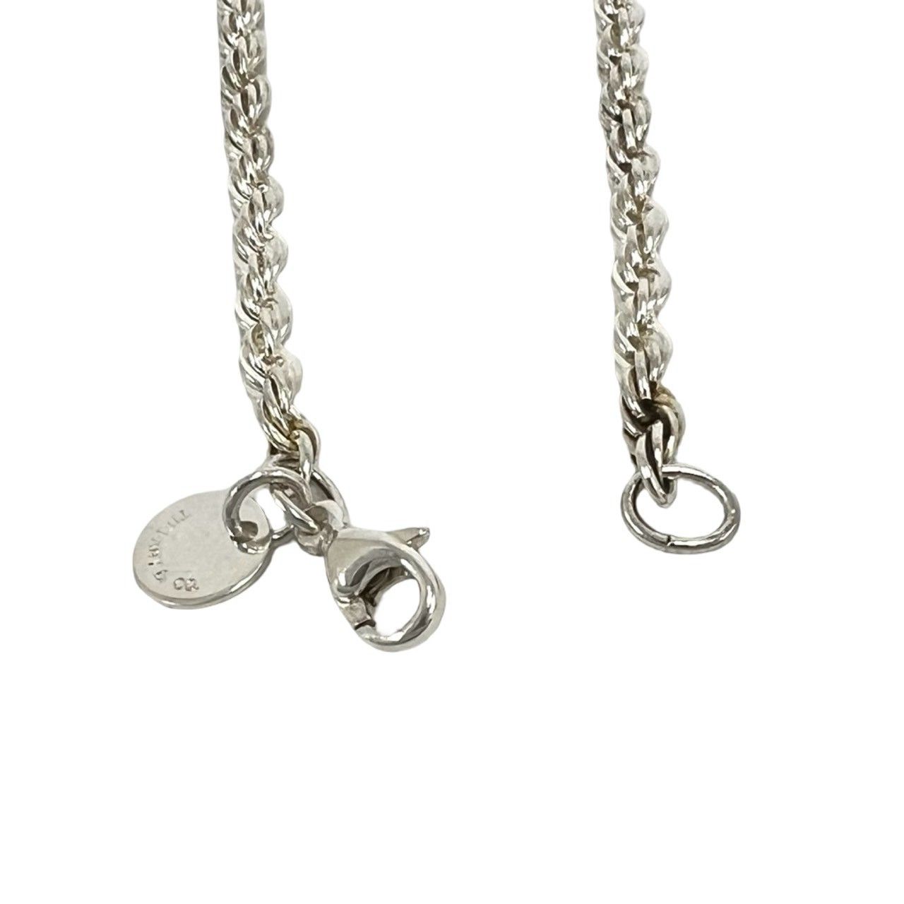 極 美品 TIFFANY&Co. ティファニー ツイストロープ ネックレス