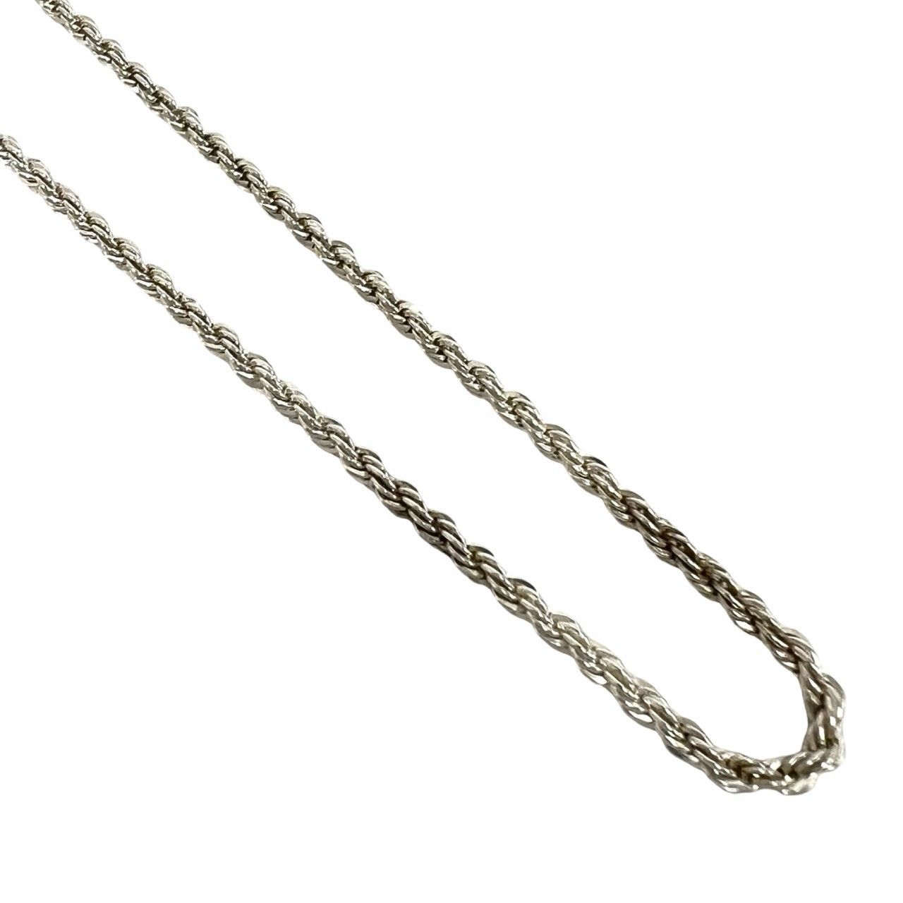 極 美品 TIFFANY&Co. ティファニー ツイストロープ ネックレス