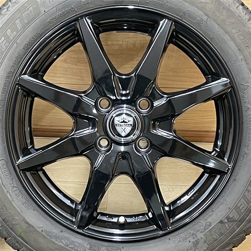 極上イボ付き 2023年製 国産スタッドレス 175/65R15 アクア ヤリス 175/65R15 ミシュラン X-ICE SNOW 2023年製 ☆ ヤリス アクア スイフト