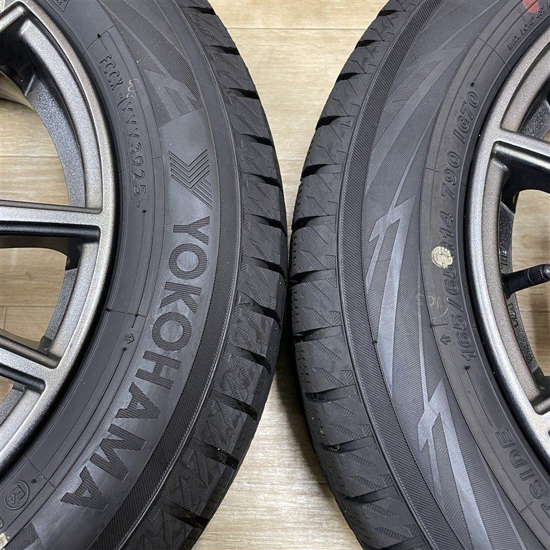 165/65R14 ヨコハマ IG70 ☆ タンク ルーミー ※EPB車除く 等 2x5