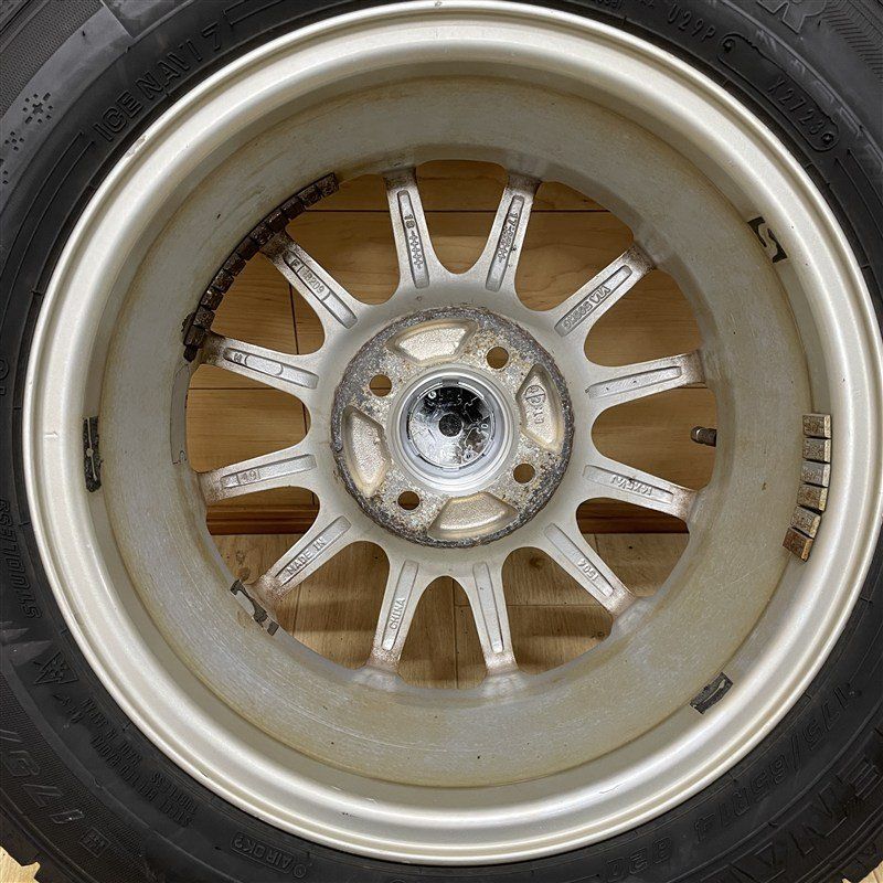 175/65R14 グッドイヤー アイスナビ7 2023年製 ☆ bB デミオ パッソ