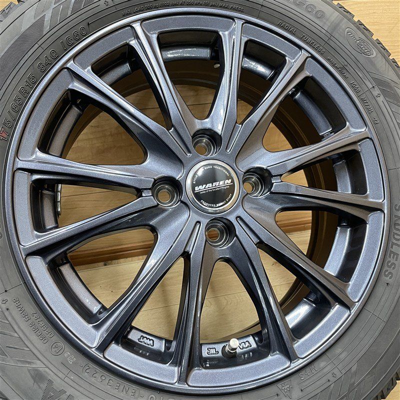 175/65R15 ヨコハマ iG60 ☆ ヤリス アクア スイフト スペイド 等