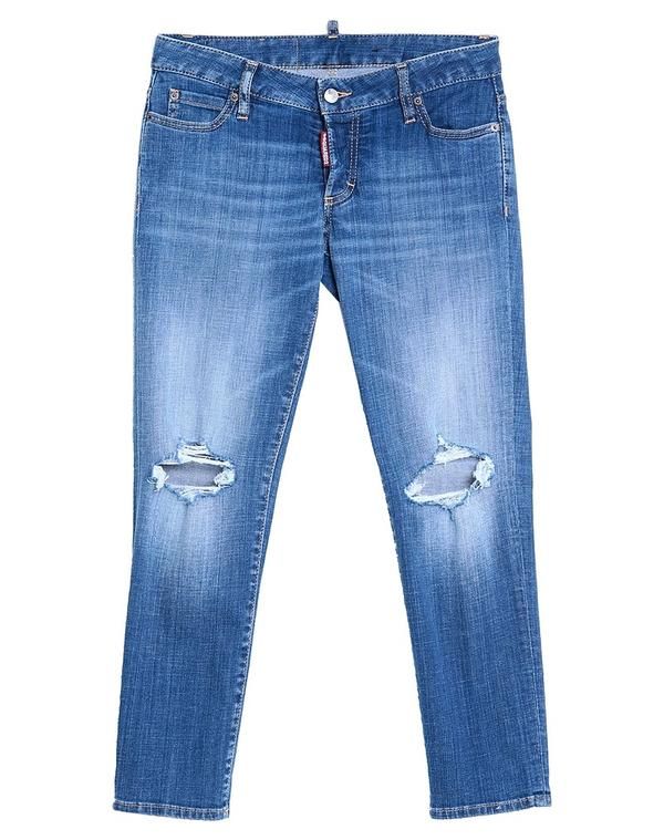 ディースクエアード レディース ボトムス デニムパンツ ジーンズ DSQUARED2 Blue ブルー