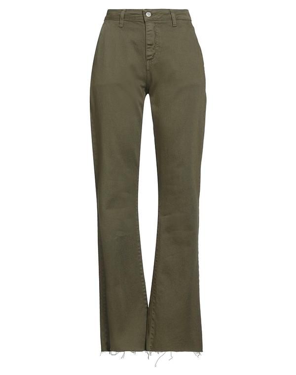 ハブワン レディース ボトムス カジュアルパンツ フレアカットパンツ HAVEONE Military Green グリーン