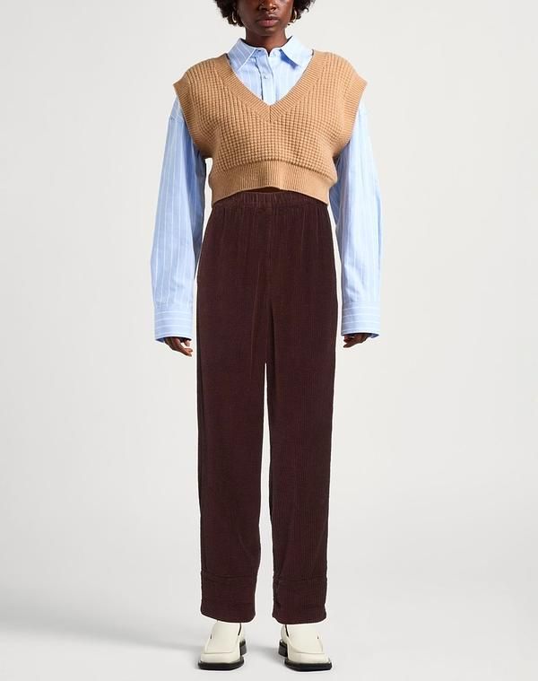 アメリカンヴィンテージ レディース ボトムス カジュアルパンツ AMERICAN VINTAGE Chocolate Brown ブラウン アメリカンヴィンテージ レディース ボトムス カジュアルパンツ AMERICAN VINTAGE Chocolate Brown ブラウン