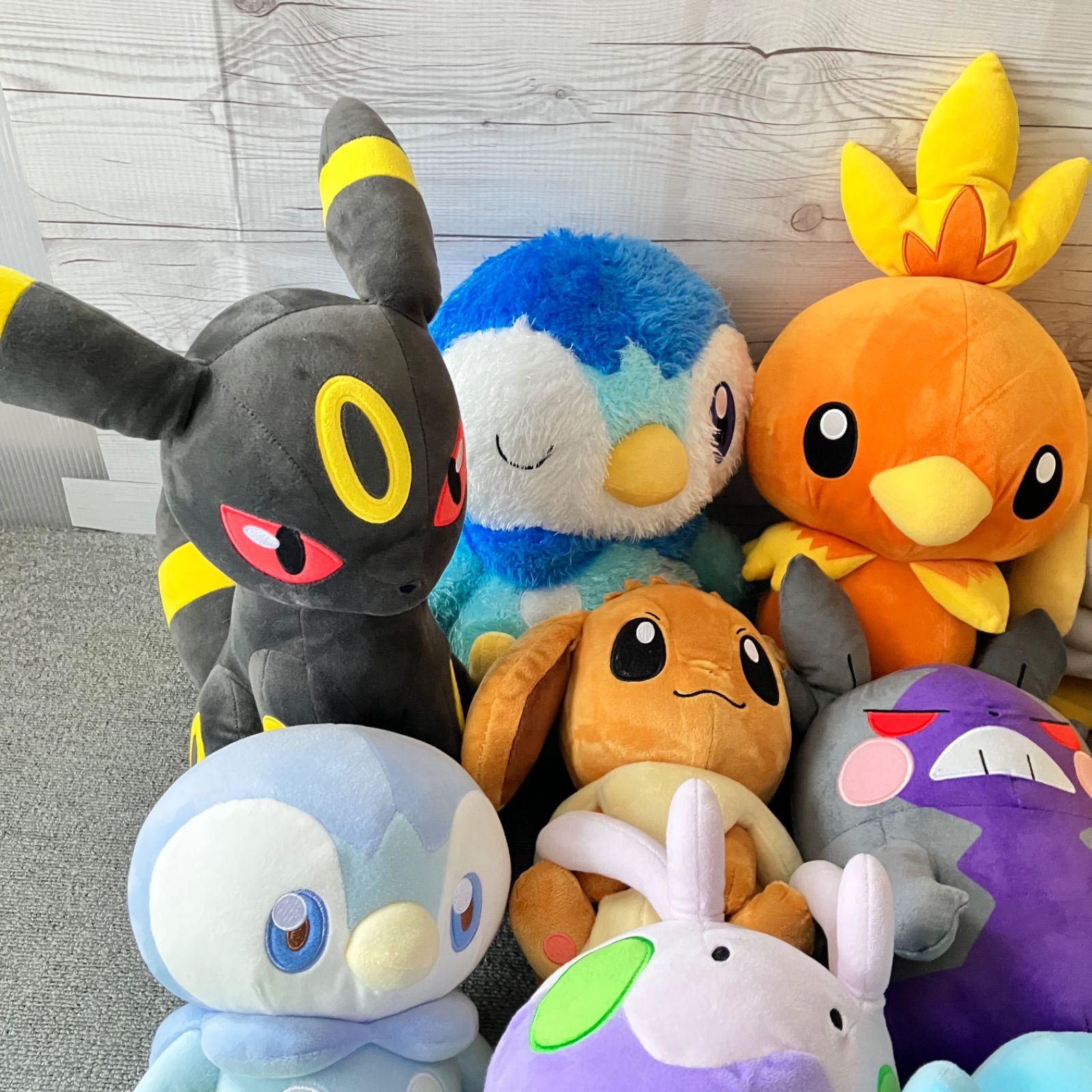 ポケモン ぬいぐるみ 大量まとめ売り 20点セット ピカチュウ イーブイ