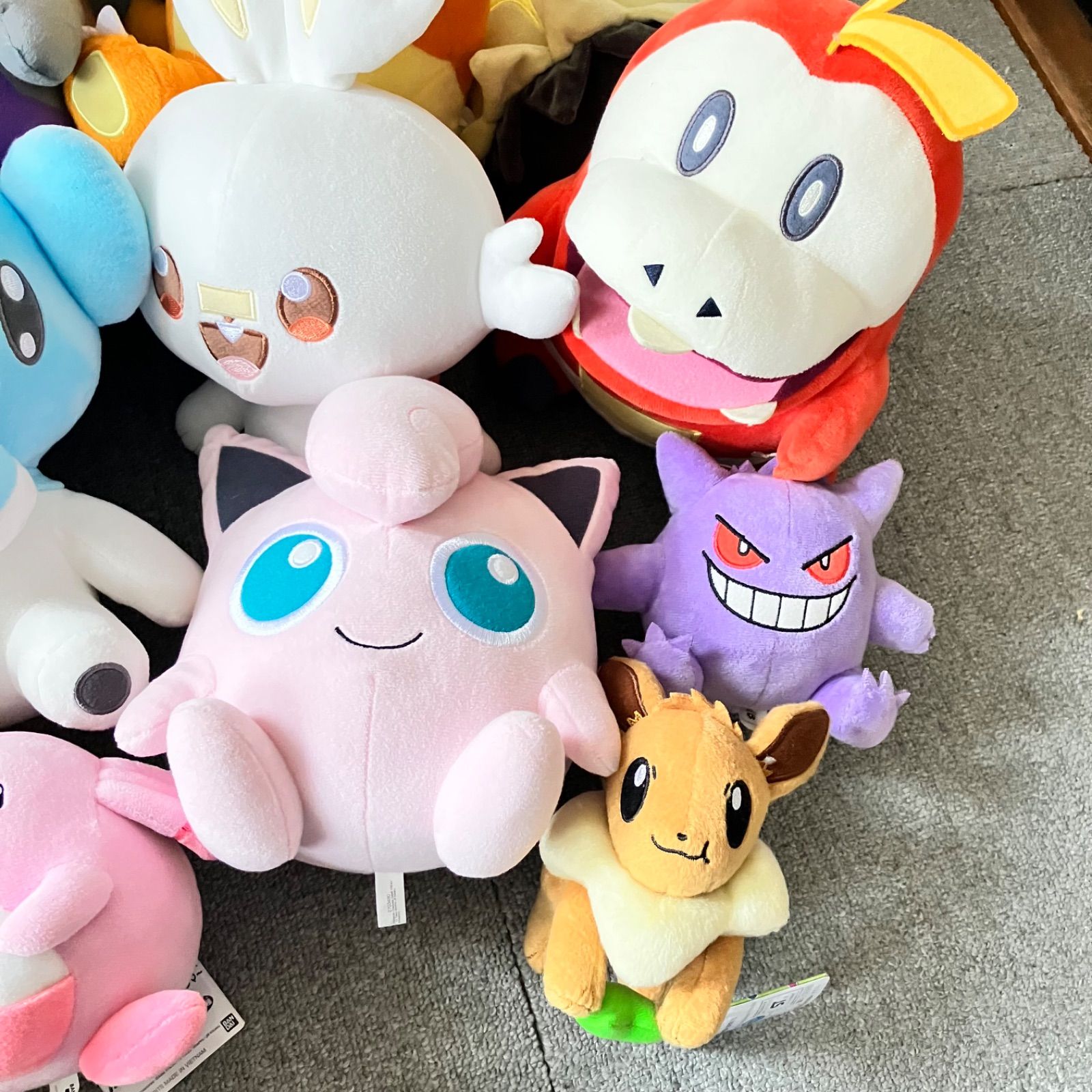 ポケモン ぬいぐるみ 大量まとめ売り 20点セット ピカチュウ イーブイ