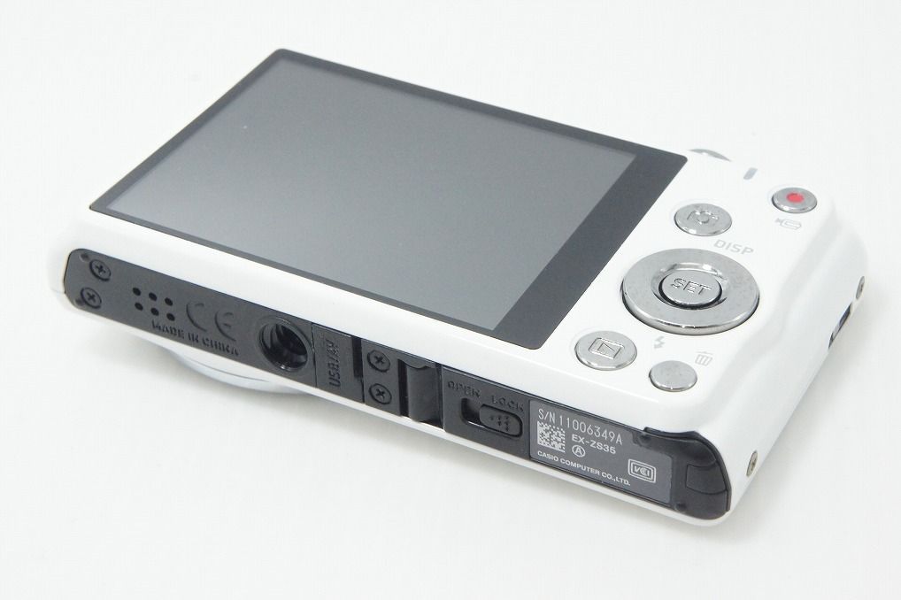 良品 CASIO カシオ EXILIM EX-ZS35 コンパクトデジタルカメラ ホワイト