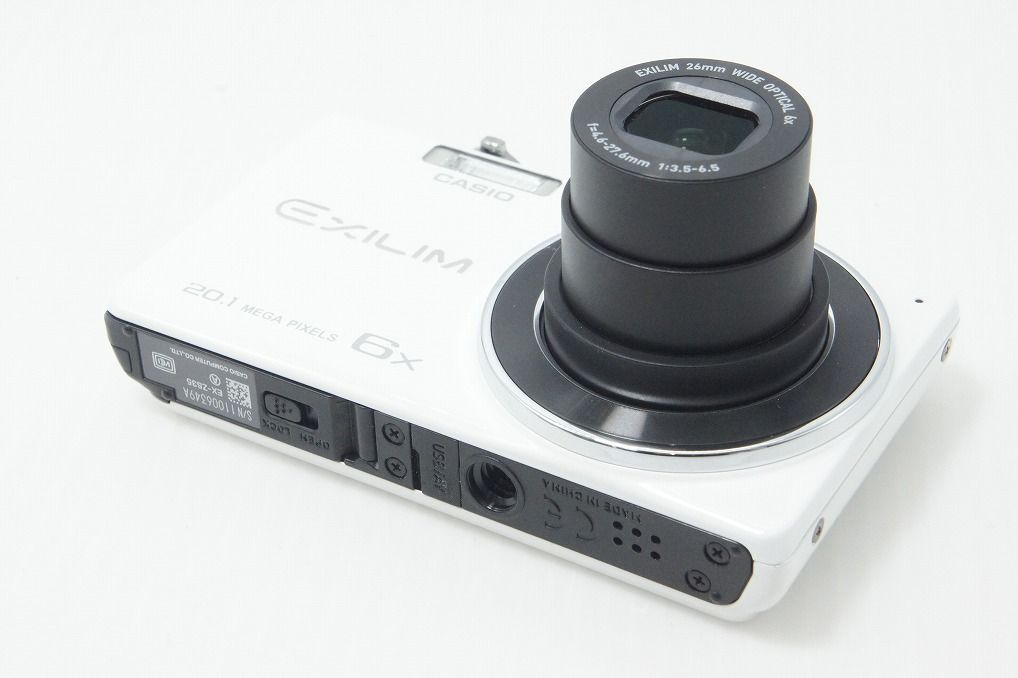 良品 CASIO カシオ EXILIM EX-ZS35 コンパクトデジタルカメラ ホワイト
