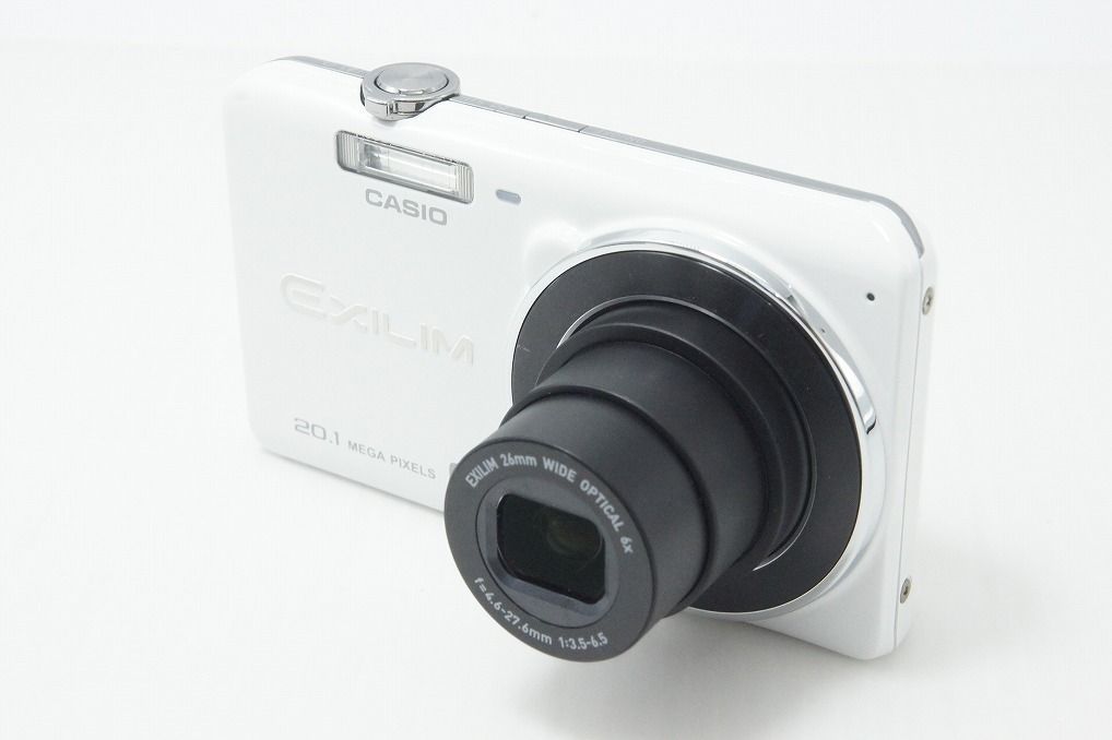 良品 CASIO カシオ EXILIM EX-ZS35 コンパクトデジタルカメラ ホワイト