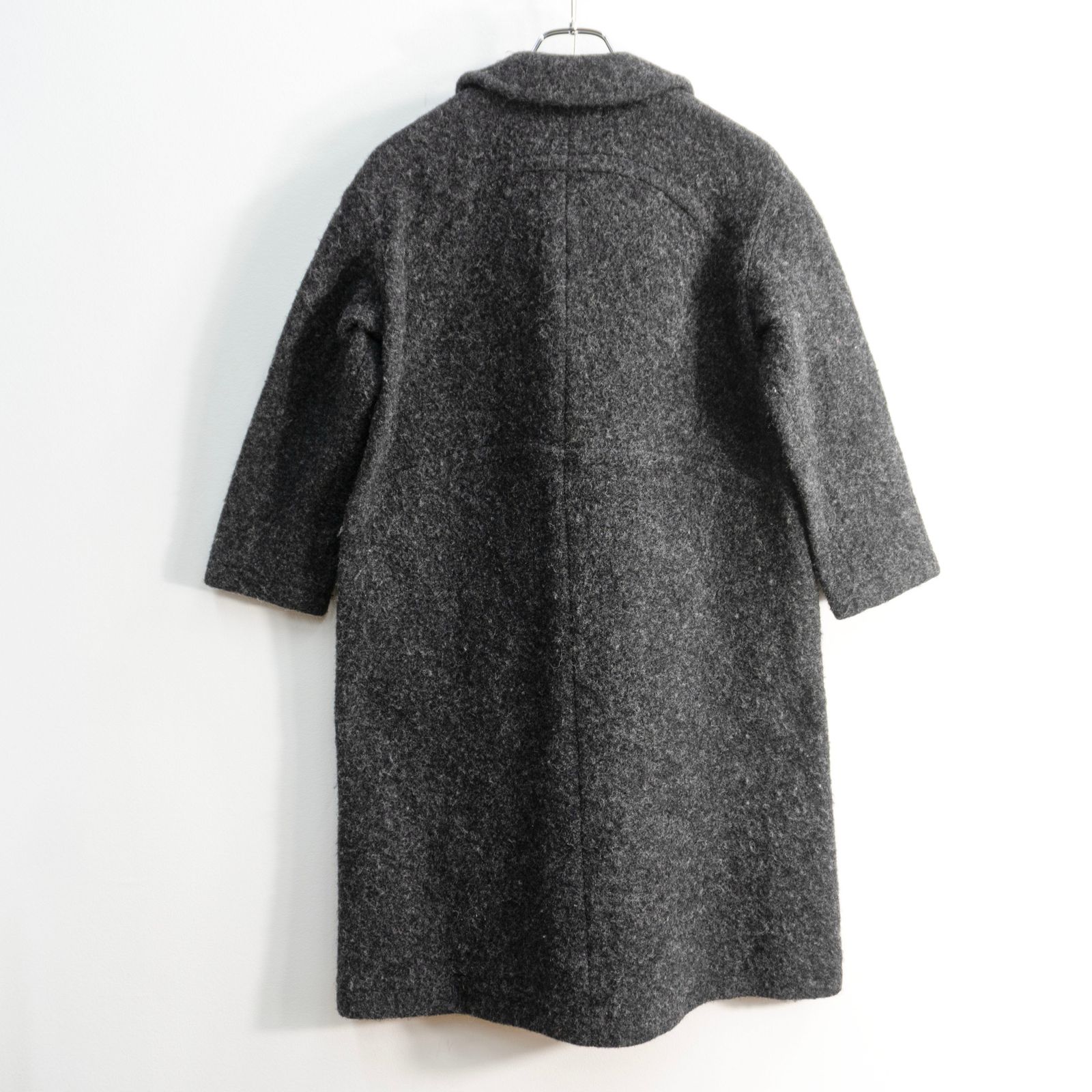 美品】tricot COMME des GARCONS【丸襟 ウール コート】S トリコ