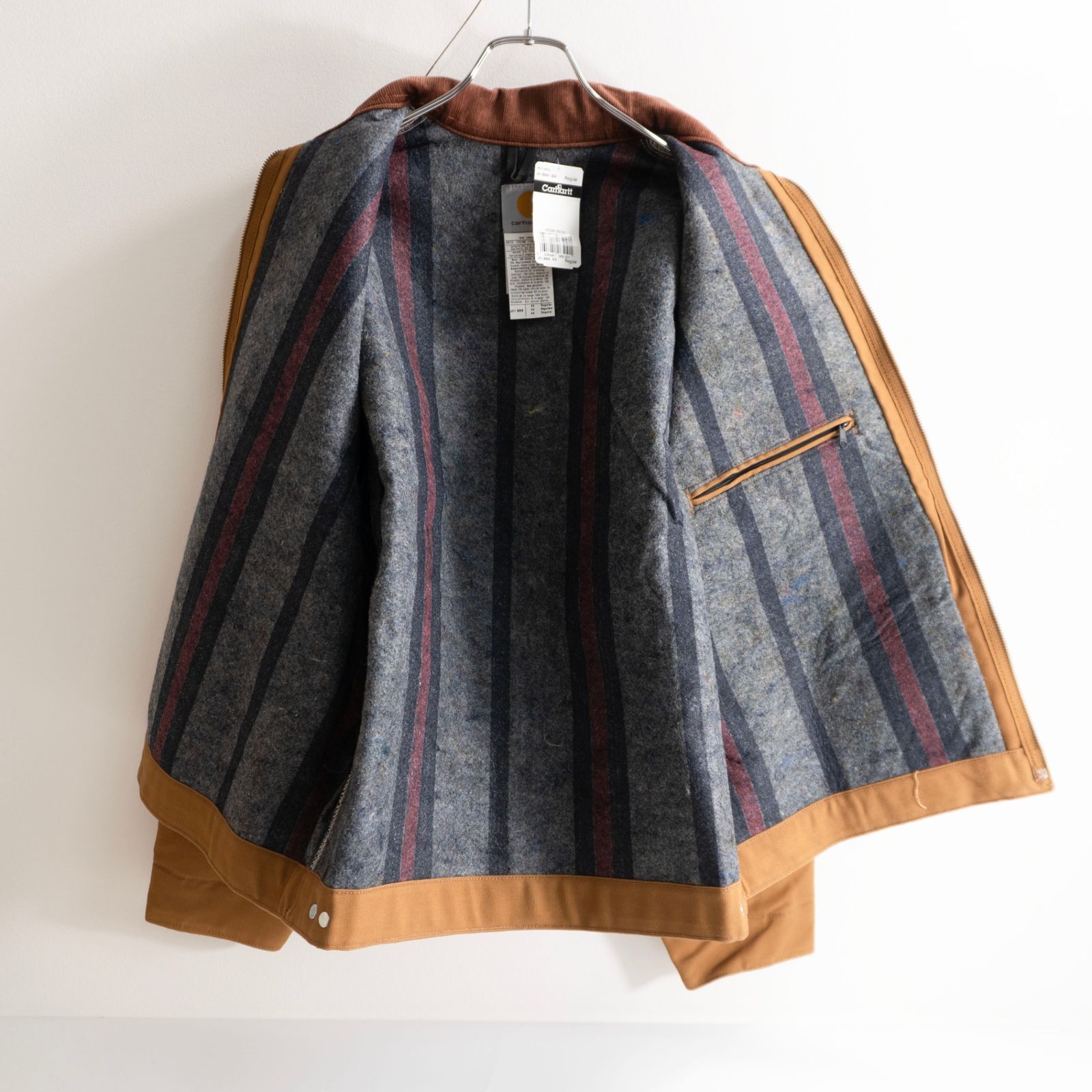 デッドストック/USA製】Carhartt【デトロイト ジャケット】44 J01 BRN