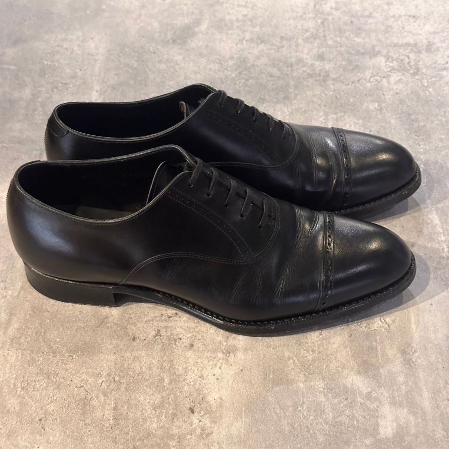 三陽山長 レザーシューズ 弦六郎 パンチドキャップトゥ【LA】【中古