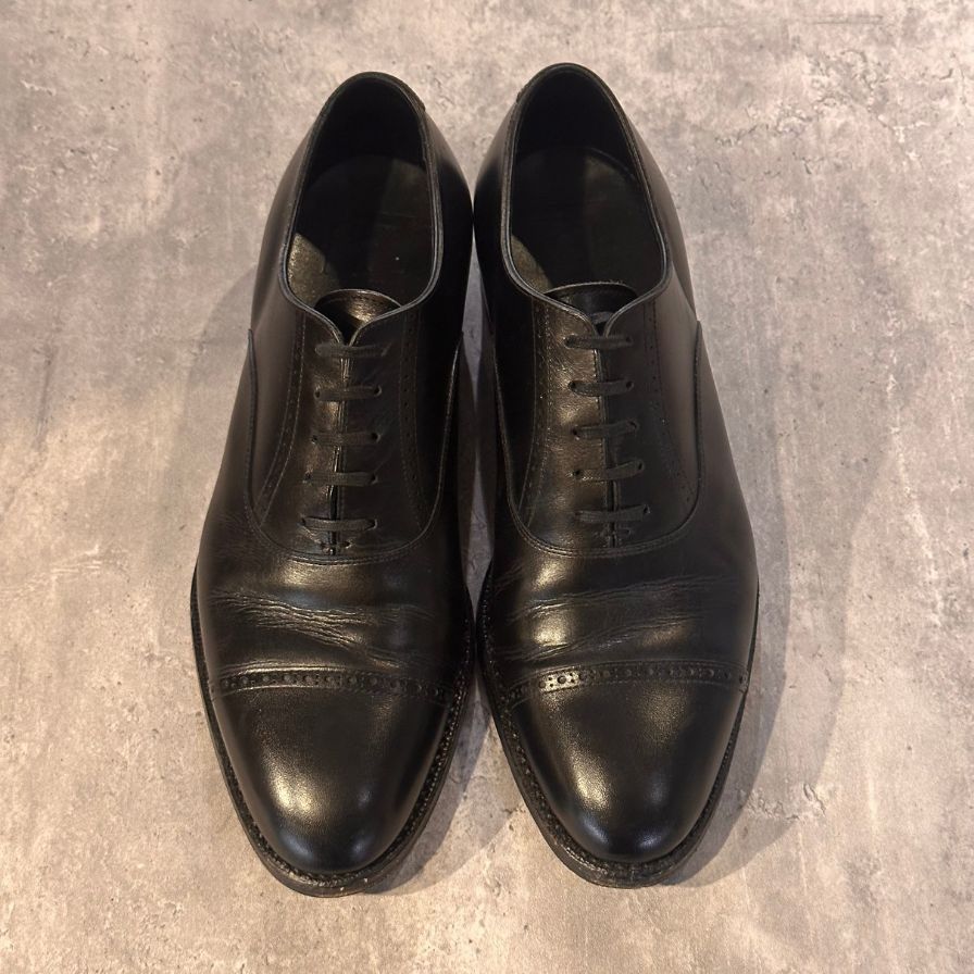 三陽山長 レザーシューズ 弦六郎 パンチドキャップトゥ【LA】【中古