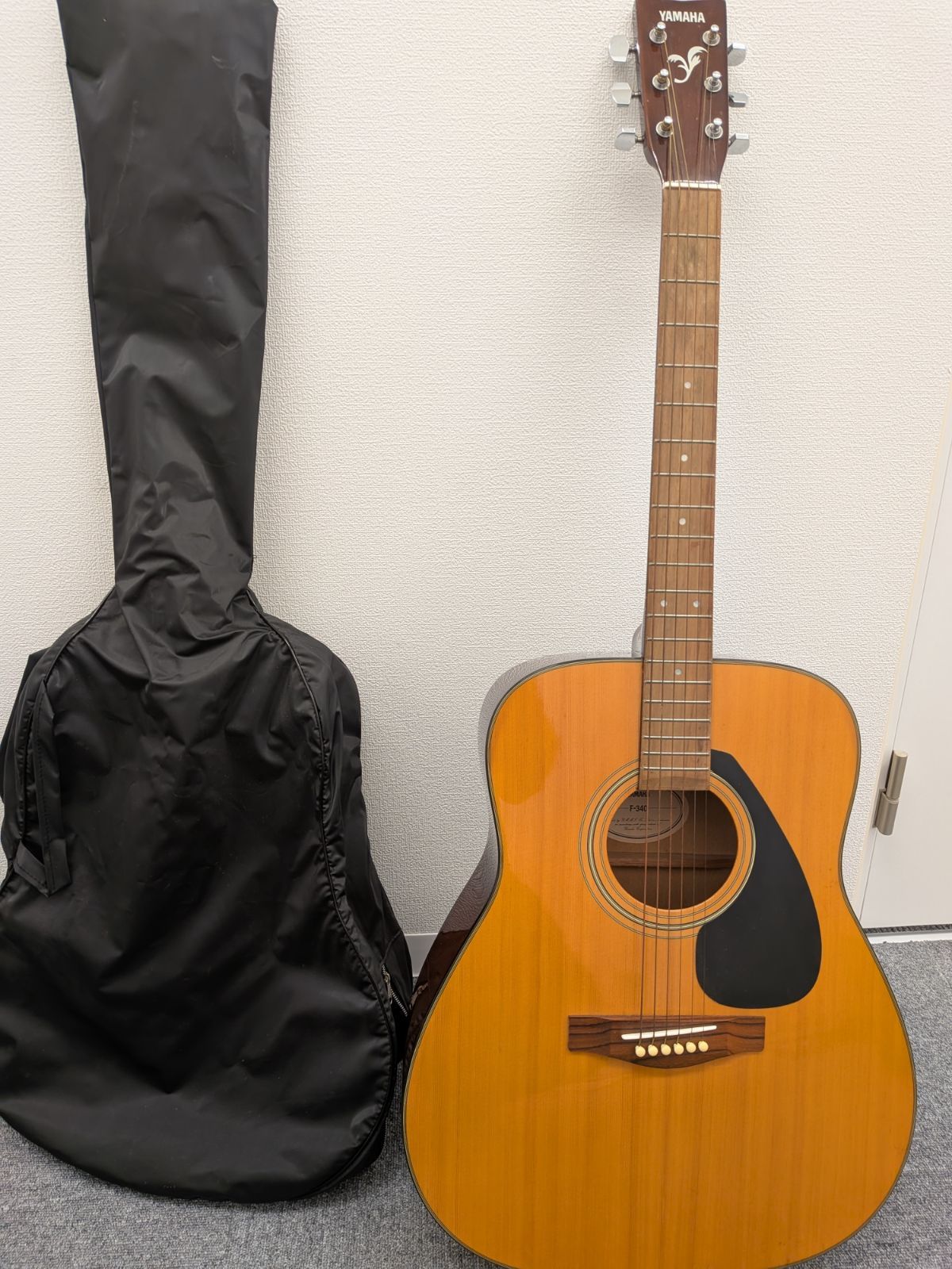 YAMAHA アコースティックギター f-340 ケース付き - メルカリ