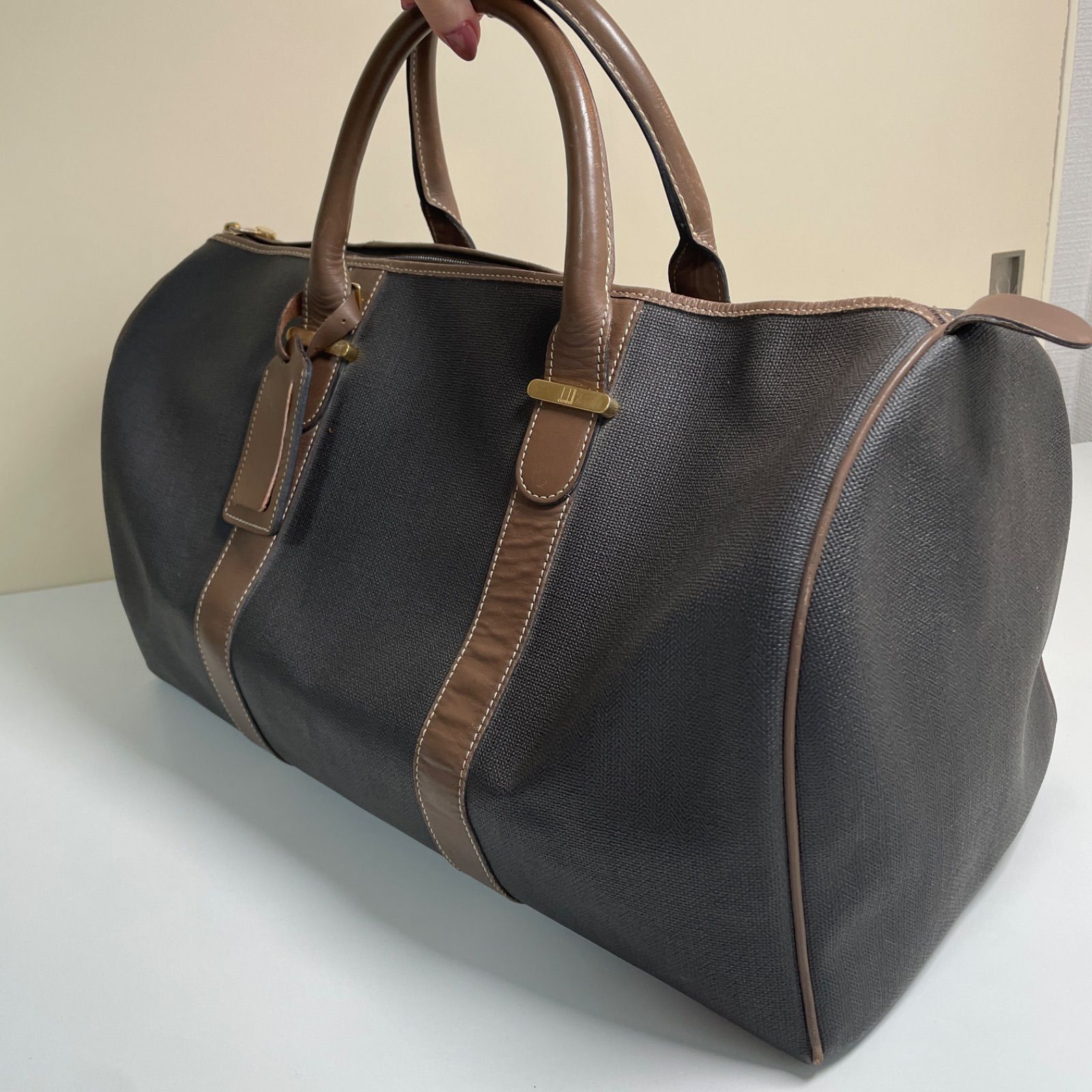 dunhill ダンヒル ボストンバッグ 旅行用バッグ 出張 - メルカリ