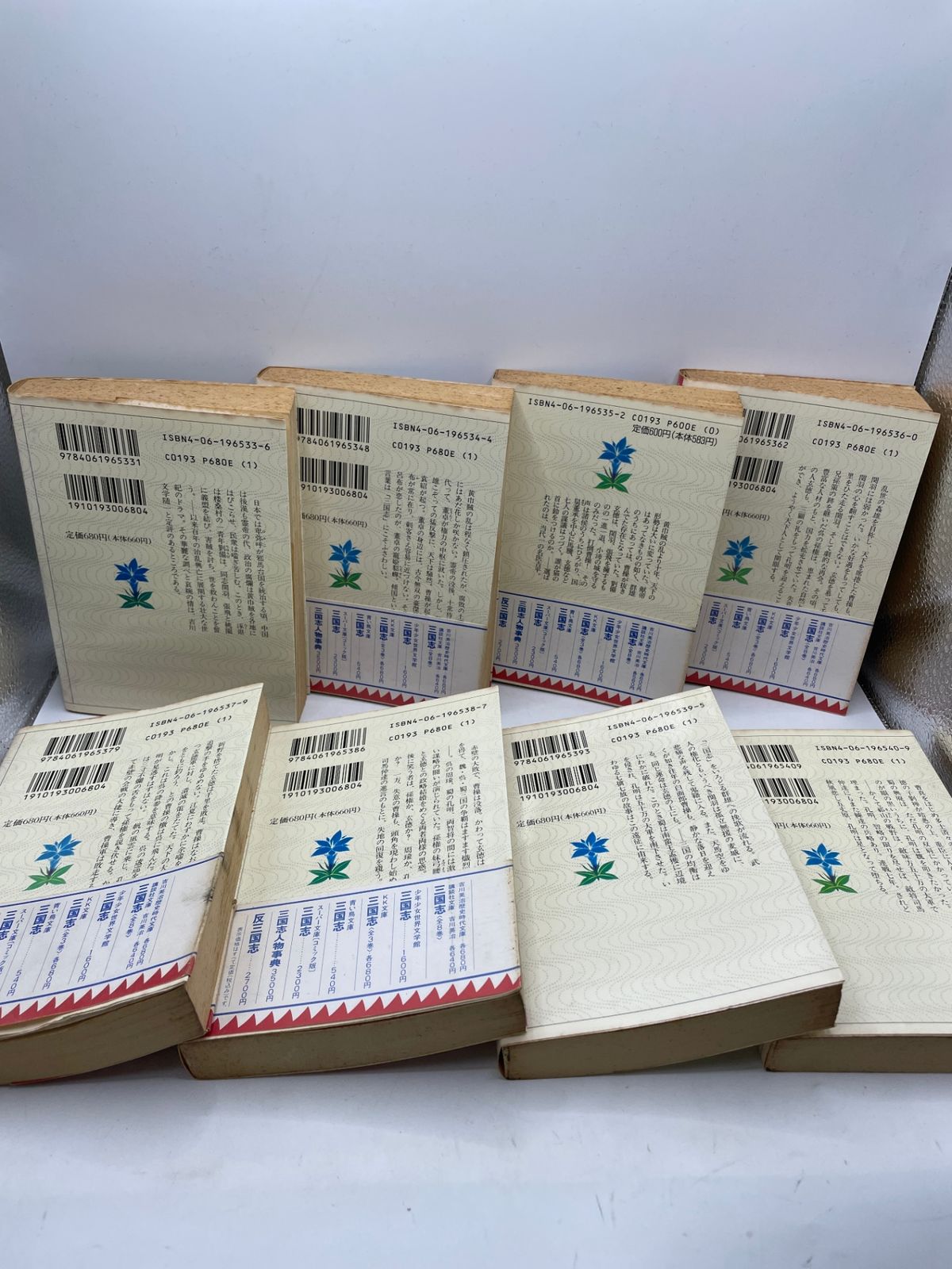 全巻セット】 三国志 全1~8巻 吉川英治歴史時代文庫 講談社 2609Sta100