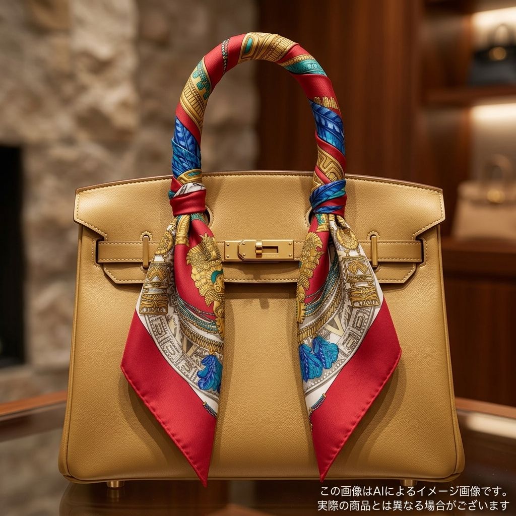 HERMES エルメス カレ90 MEXIQUE（メキシコ） スカーフ シルク マルチ