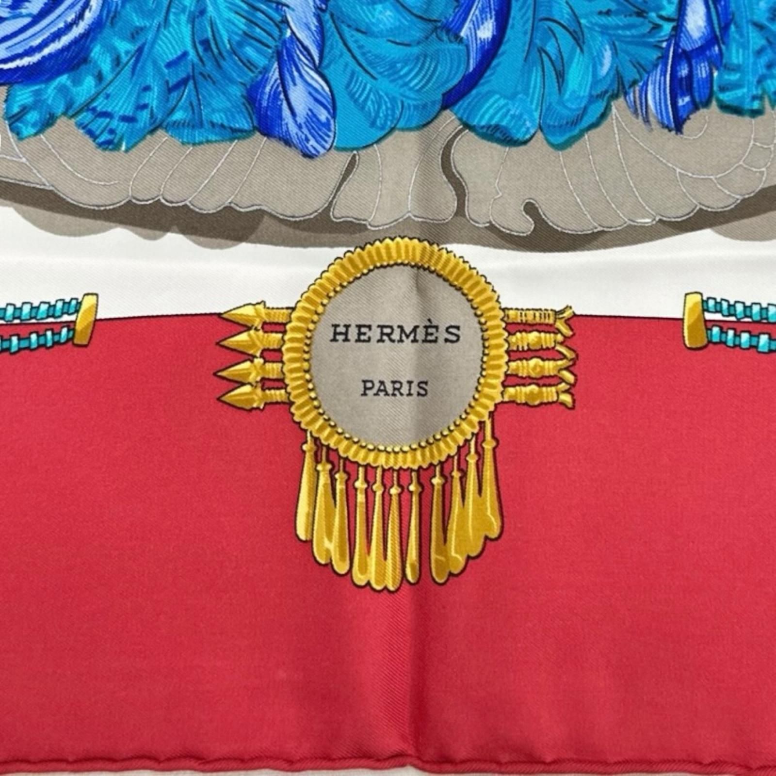 HERMES エルメス カレ90 MEXIQUE（メキシコ） スカーフ シルク マルチ
