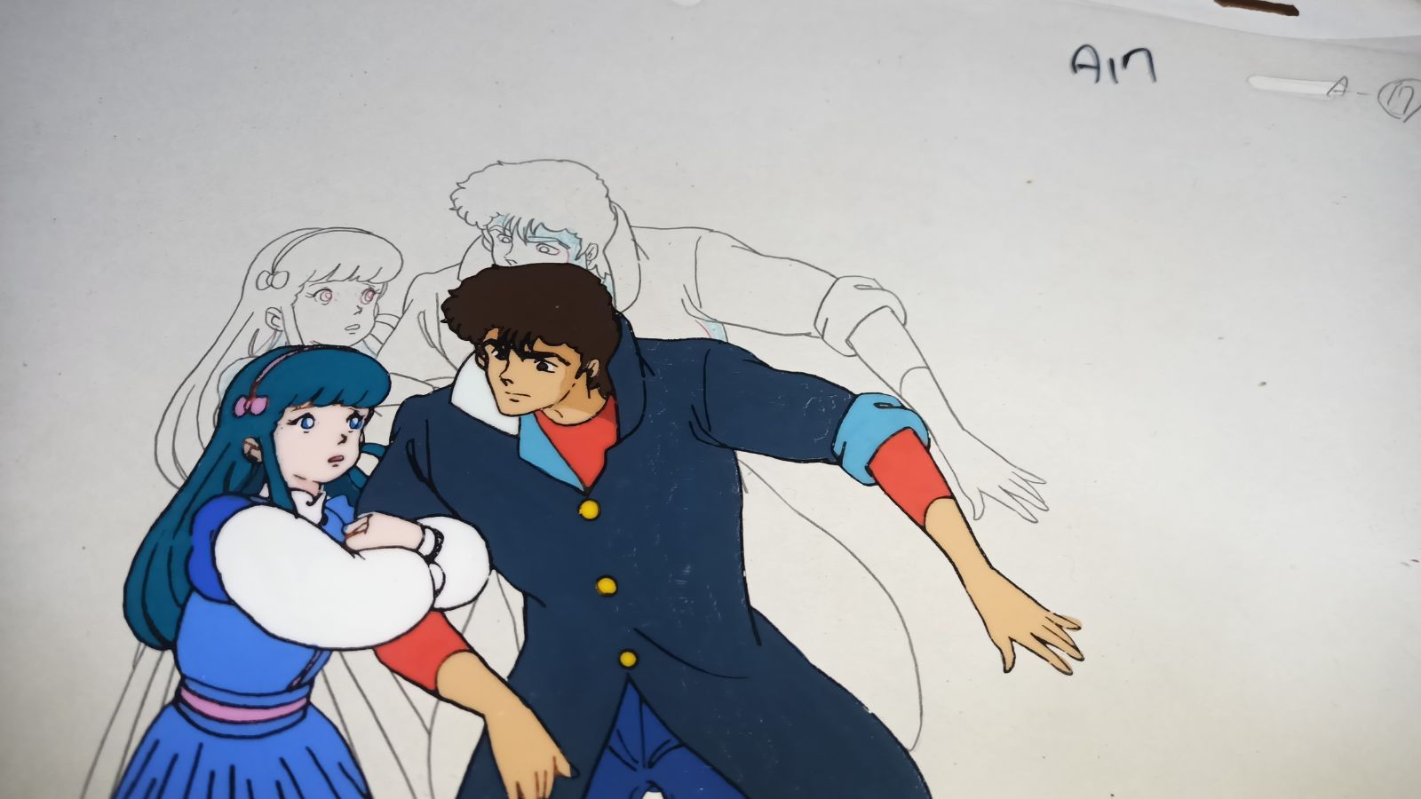 セル画 No-159 はーいステップジュン 野々宮ジュン 加納零 2ショット