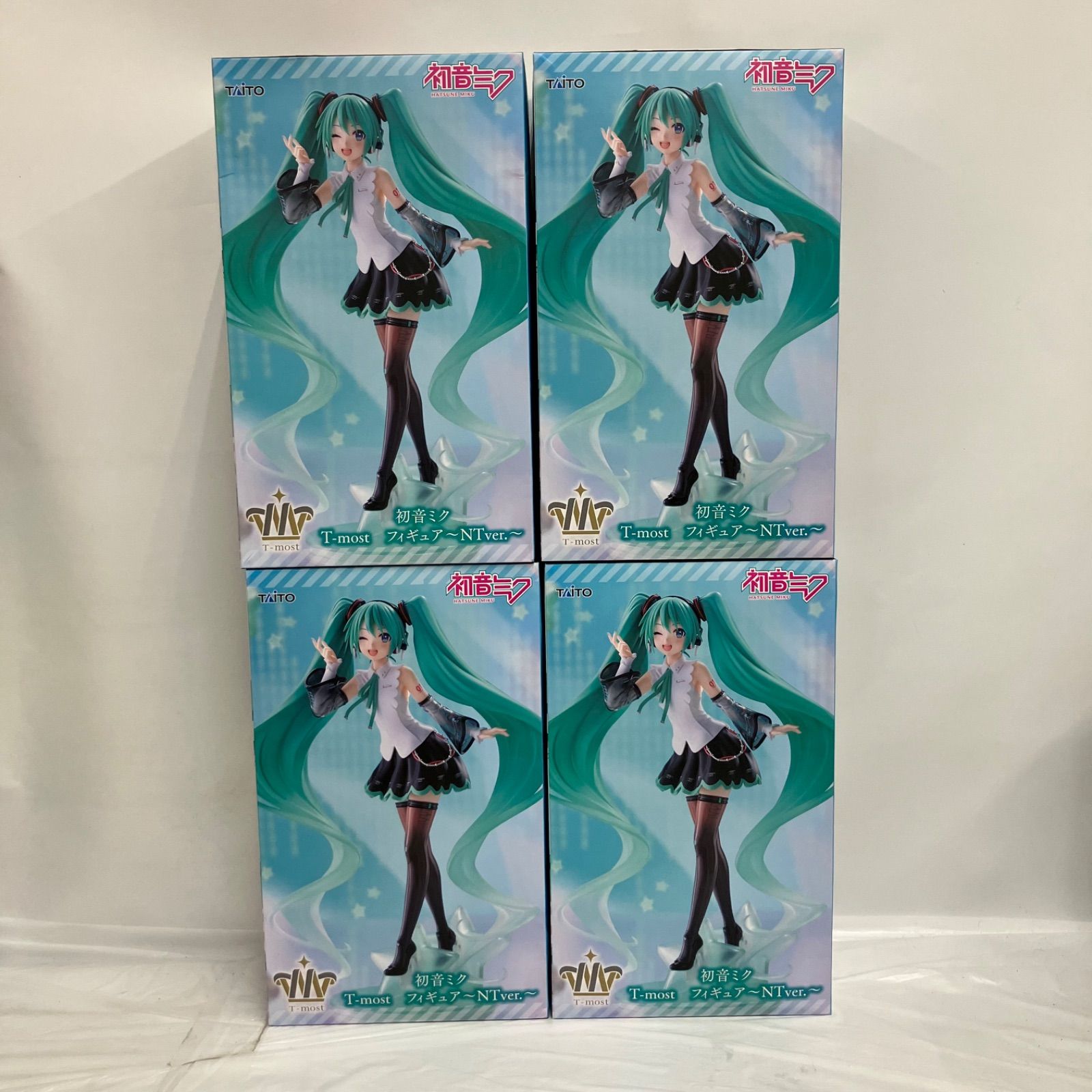 未開封 初音ミク T most NT ver フィギュア 4個セット LF9G63 f107
