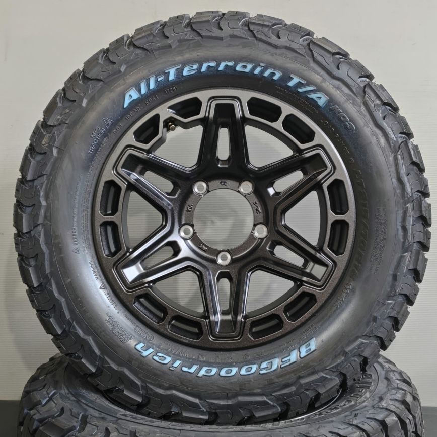 半年使用 ジムニー シエラ 純正ホイール BFGoodrich KO3 ノマド ジムニーノマド / ワイド / シエラ 16インチ タイヤセット BFGoodrich