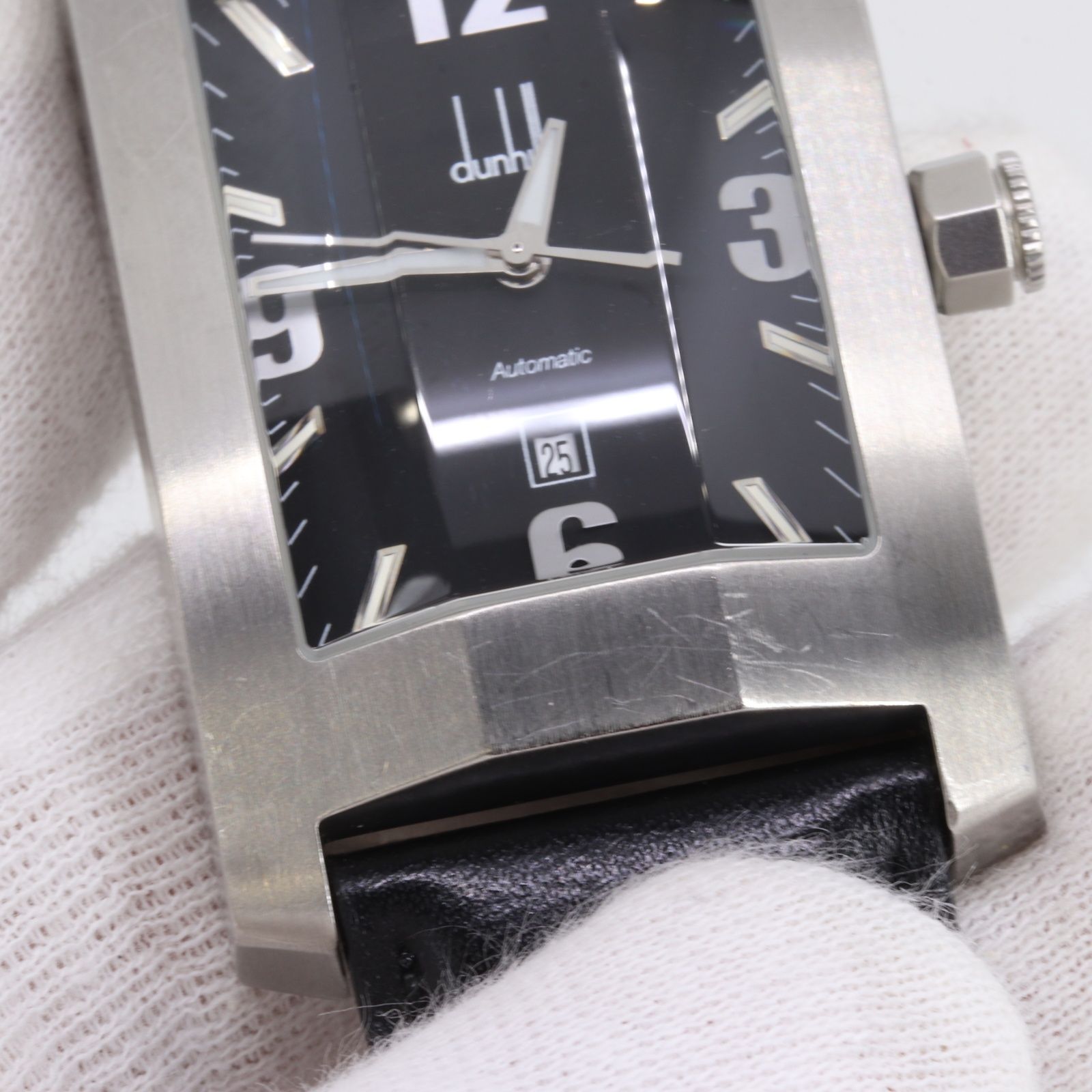 ITN6M1V6SLP4 Dunhill ダンヒル ダンヒリオン 8040 AT ブラック文字盤