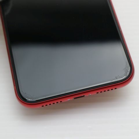 良品中古 SIMフリー iPhoneXR 64GB レッド RED スマホ 白ロム 中古