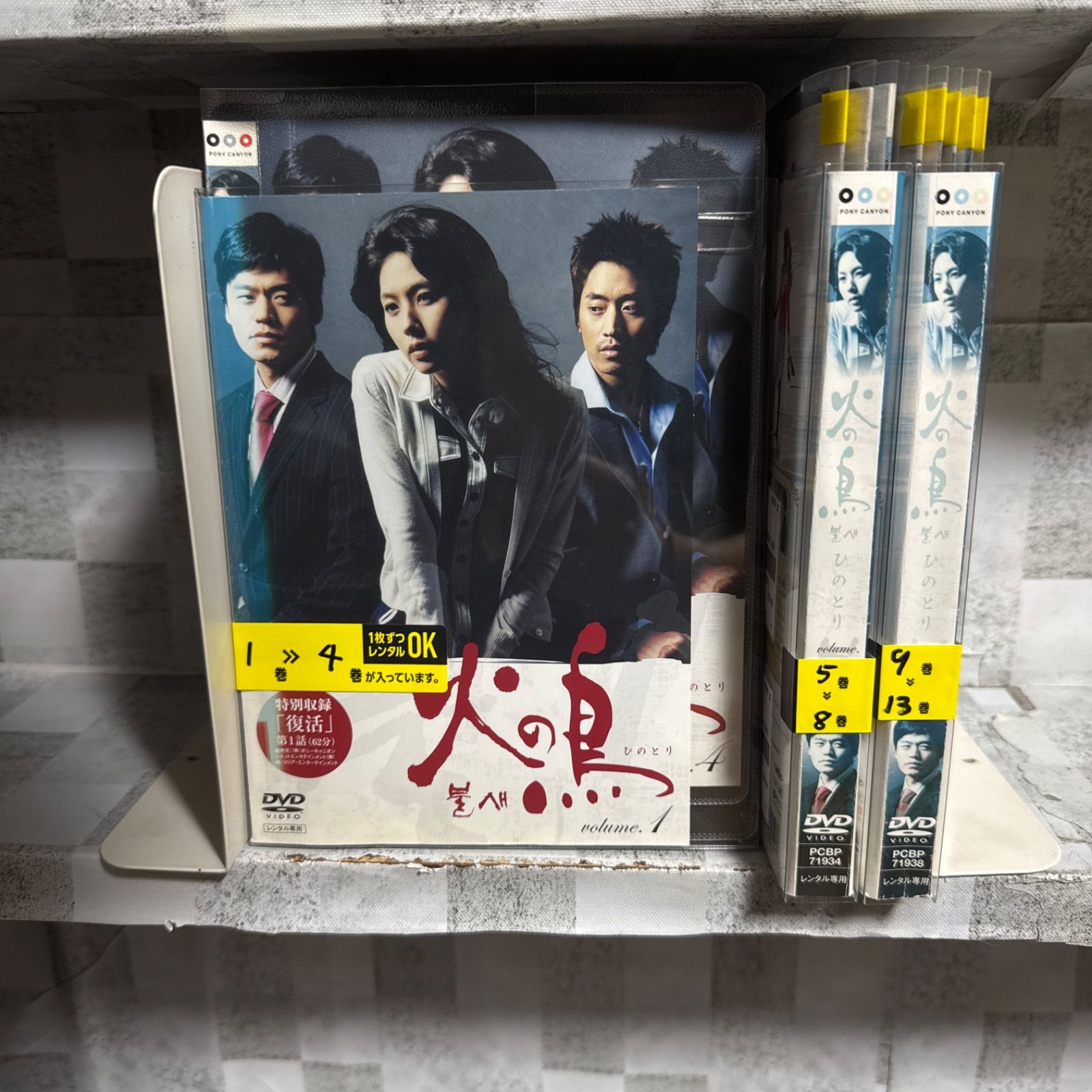 韓国ドラマ DVD 火の鳥 1-13巻 全巻セット 日本語吹き替えあり - メルカリ