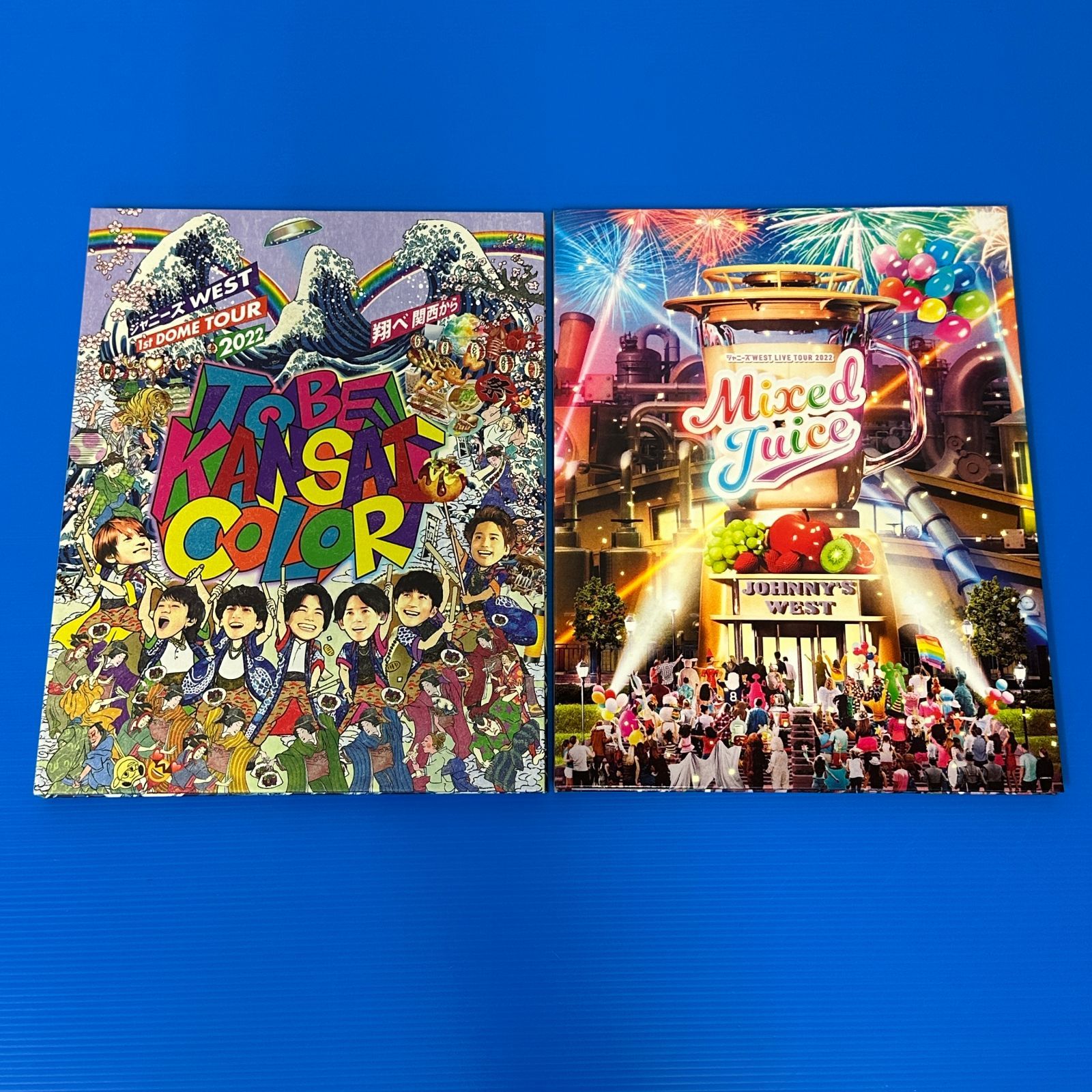△100 WEST. / ジャニーズWEST LIVE DVD 8個 まとめ売り 中古品